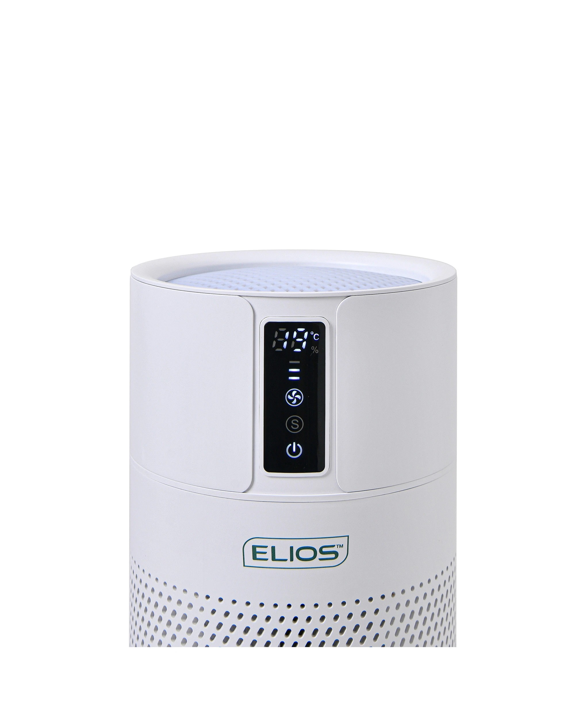 4 Elios Active Carbon HEPA Air Purifier 28cm EL-AP-0010 - White, 4 of 10