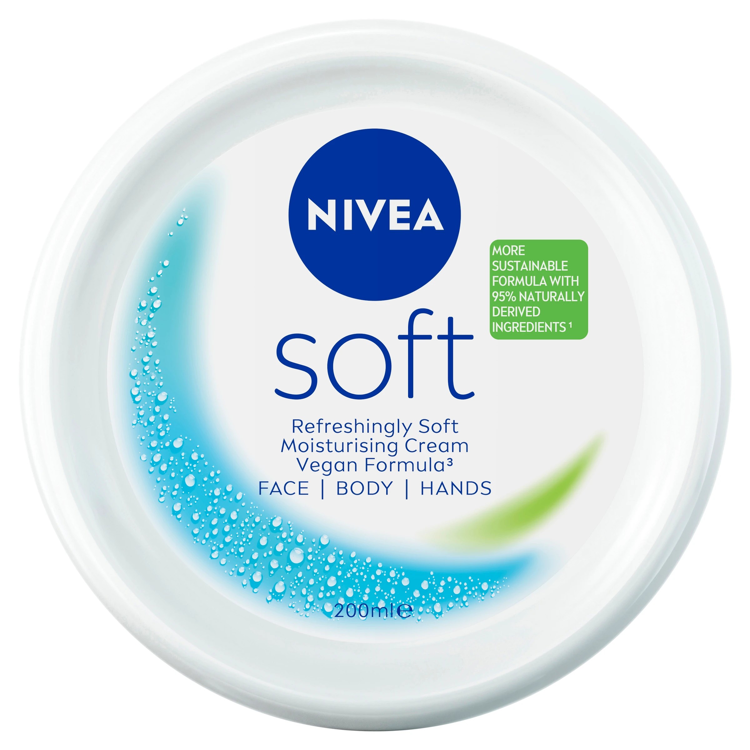1 Nivea Soft Moisturising Cream 200ml - Vitamin E & Jojoba Oil, 1 of 10