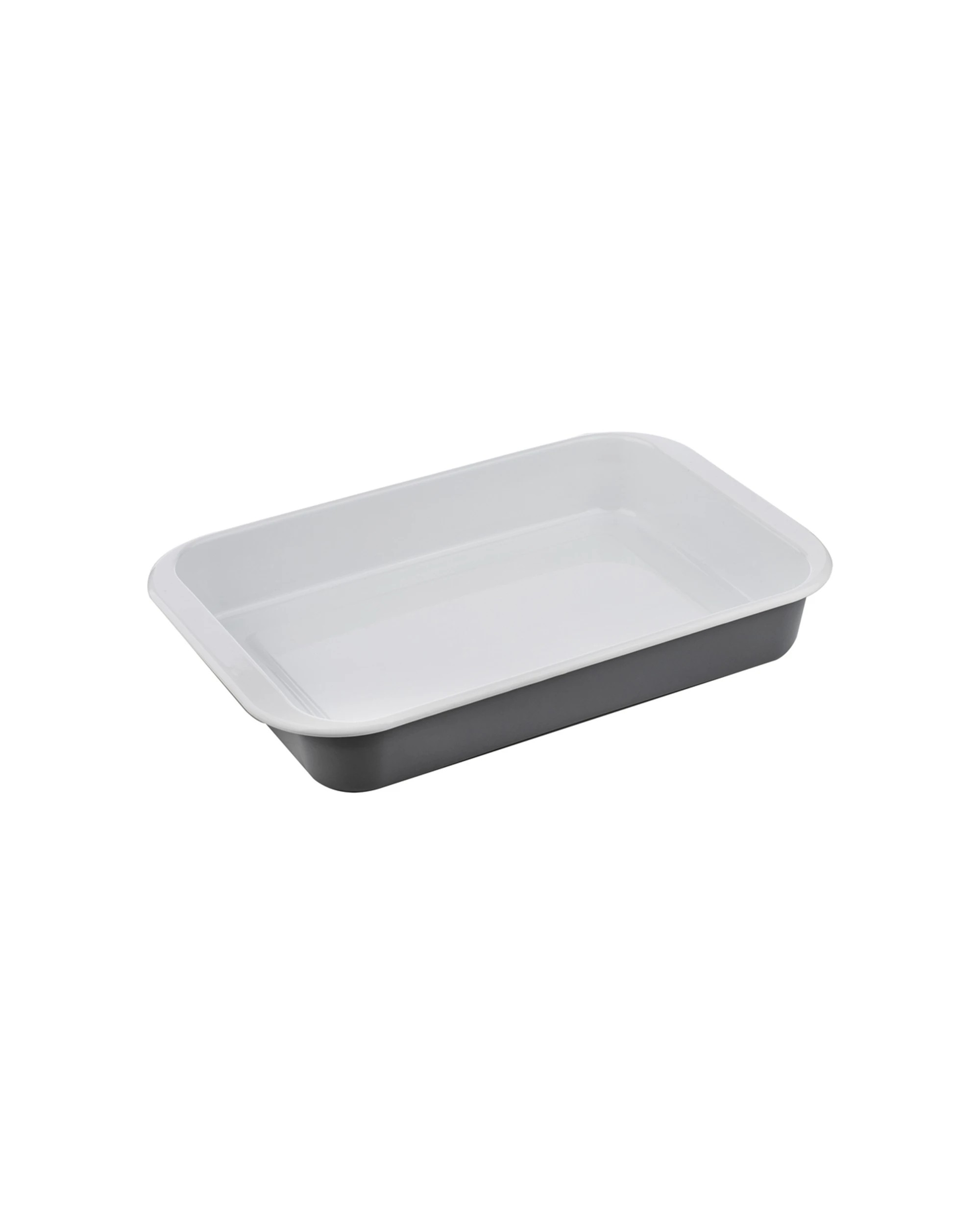 1 Ladelle Visto Enamel Carbon Steel Baking Dish Large Rectangle - Grey, 1 of 1
