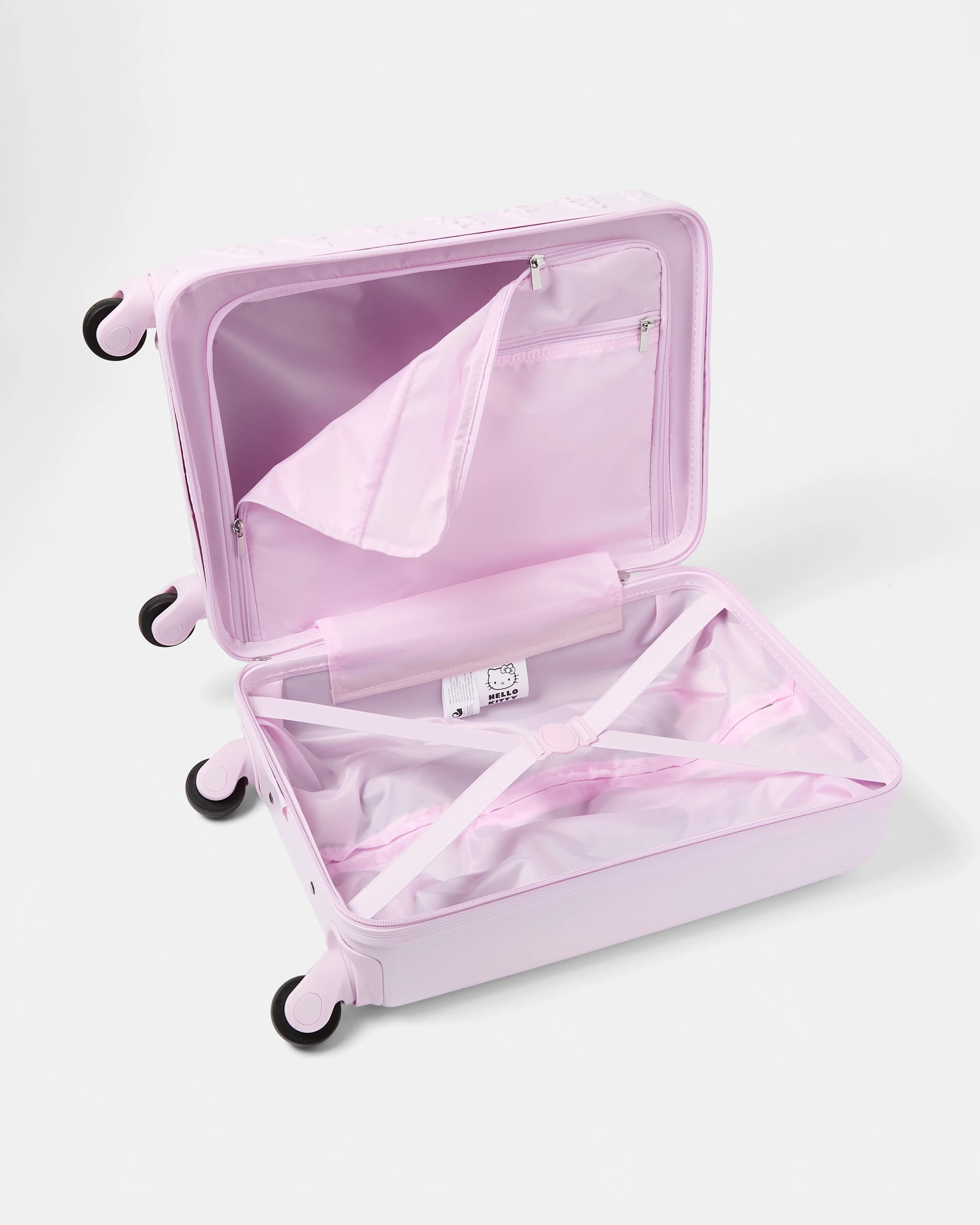 6 Hello Kitty 3D Embossed Hard Shell Rolling Luggage, 6 of 6