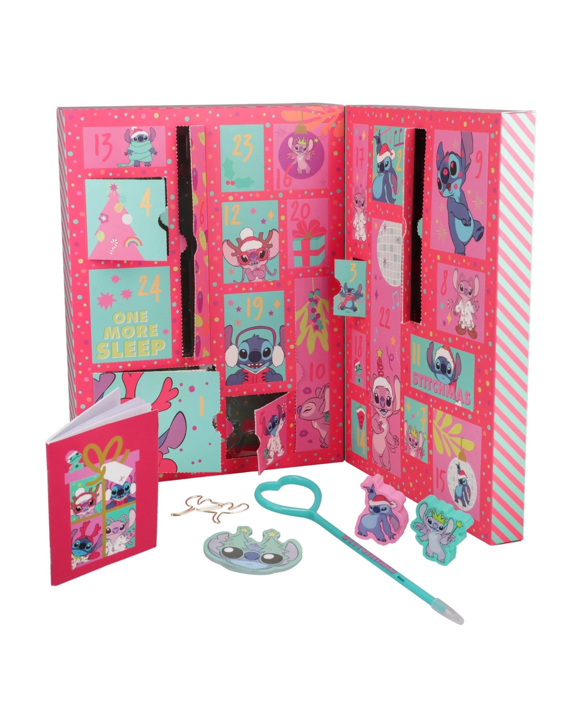 1 Disney Stitch Stationery Advent Calendar 2025, 1 of 4