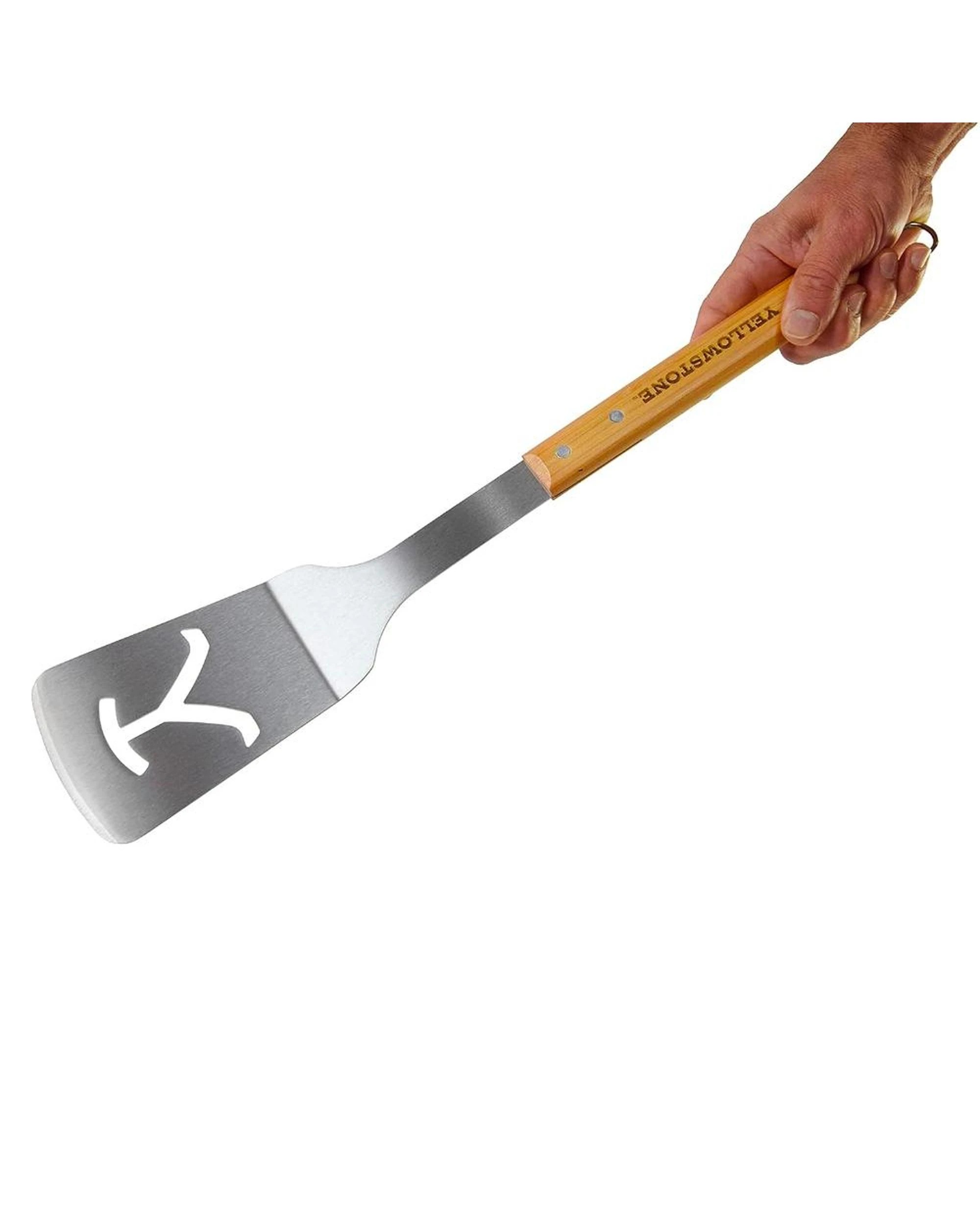 6 Proud Grill Company Yellowstone BBQ 2pc Tool Set  Spatula and Tongs, 6 of 10