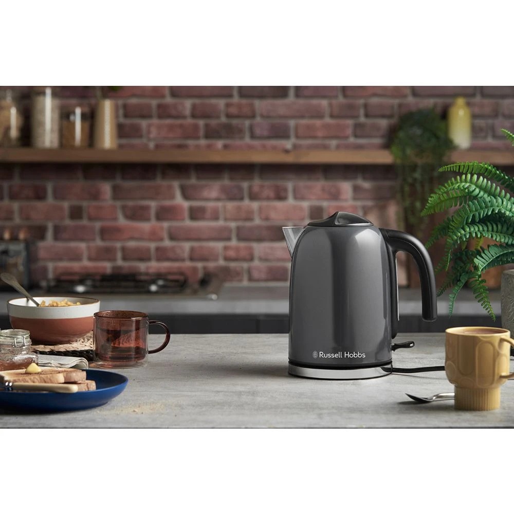8 Russell Hobbs Colour Plus Kettle Storm Grey, 8 of 10