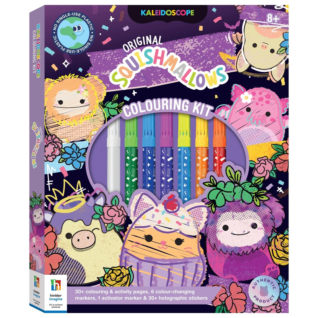 1 Kaleidoscope Colouring Kit: Original Squishmallows - Book, 1 of 5