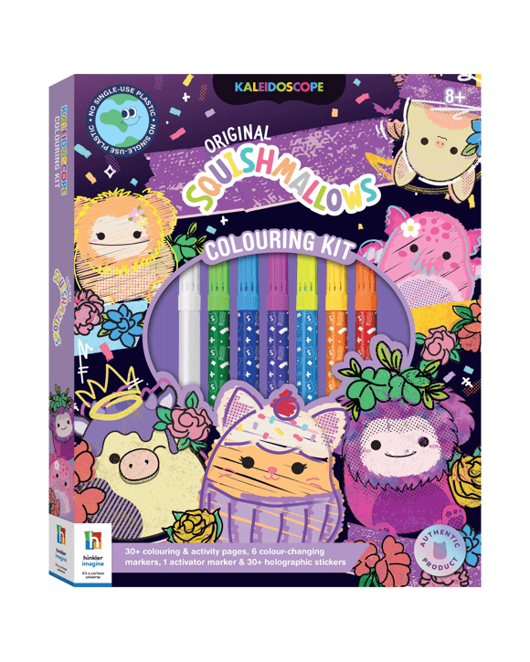 Kaleidoscope Colouring Kit: Original Squishmallows - Book