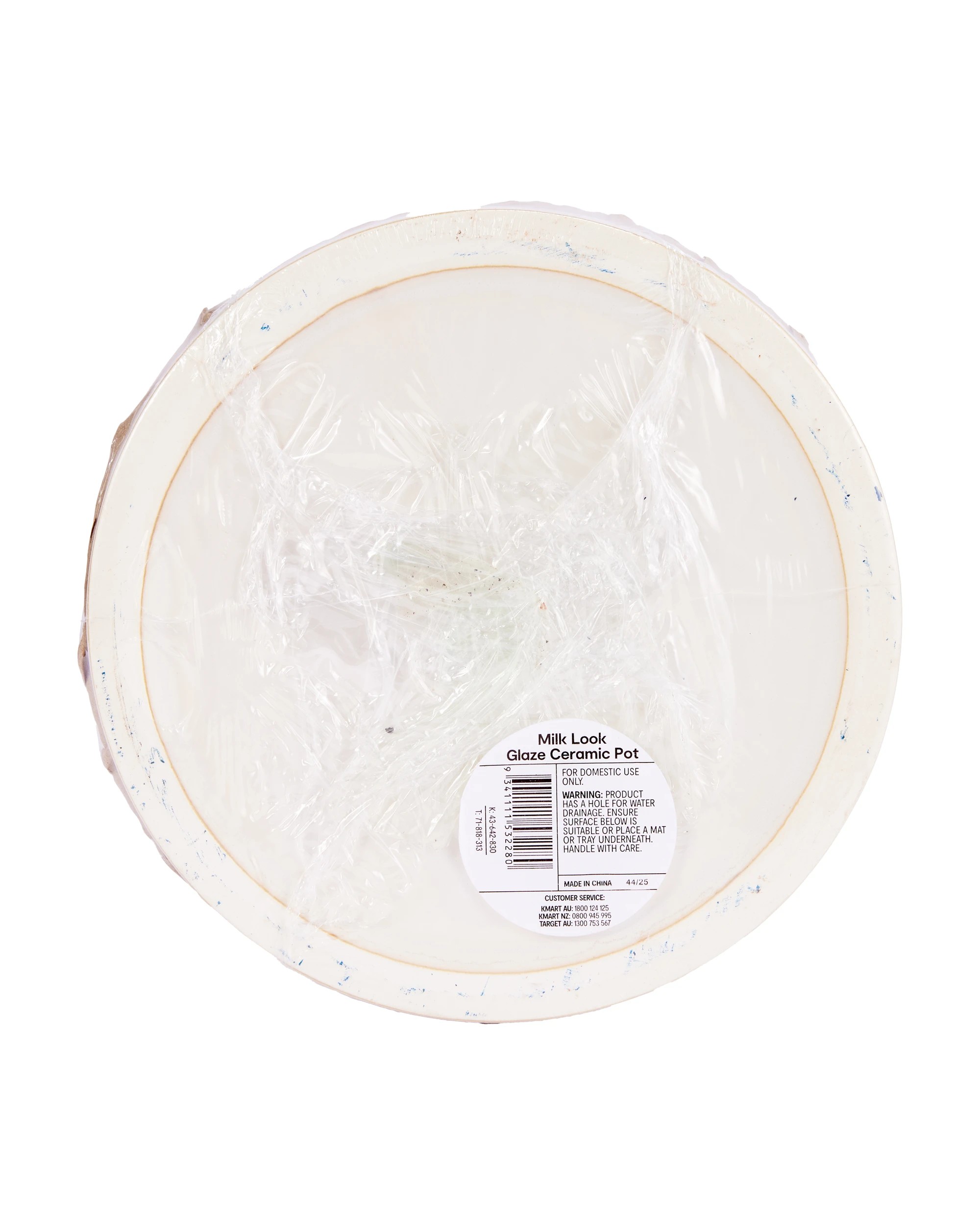 8 Milk Look Glaze Ceramic Pot, 8 of 8