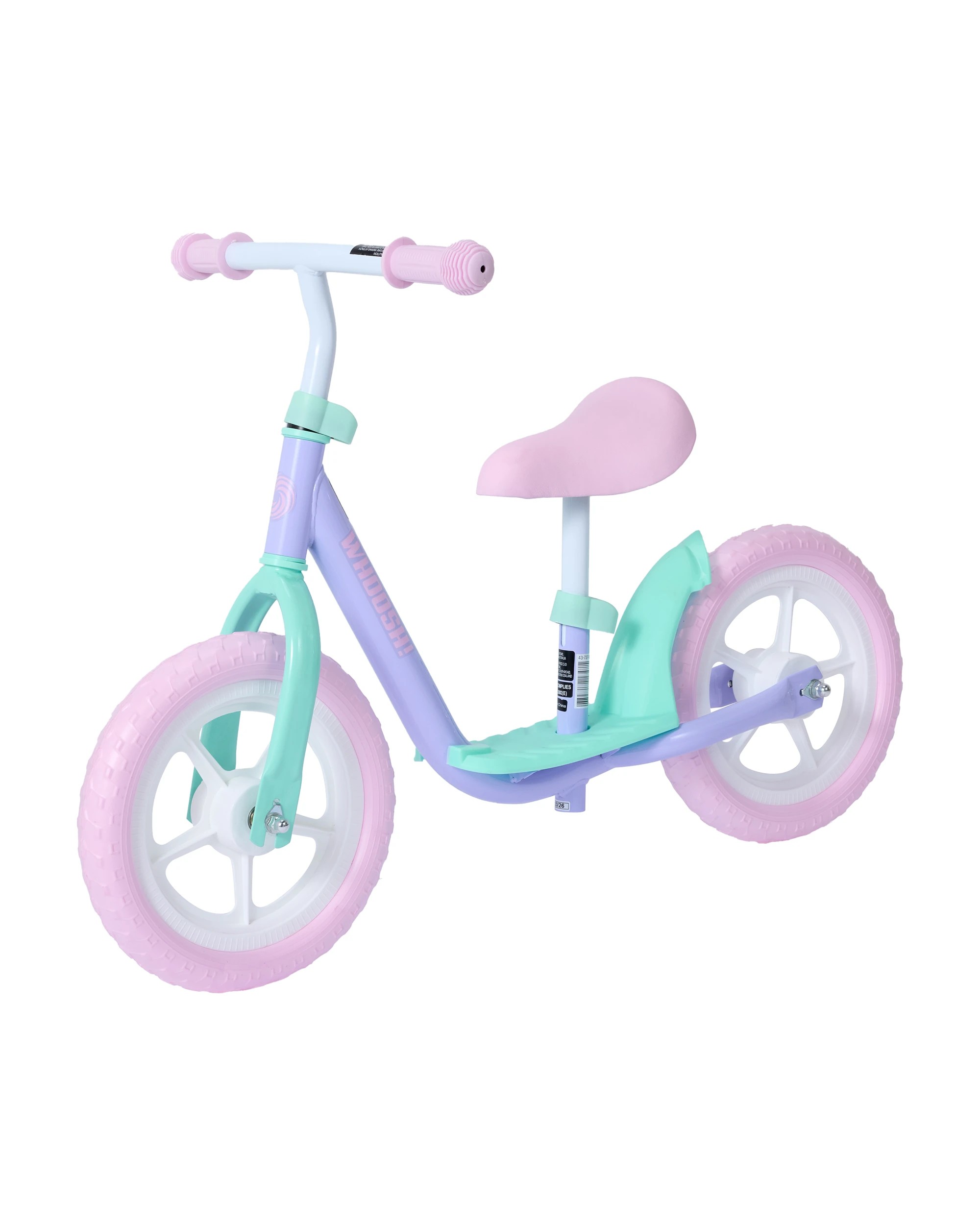 1 30cm Whoosh Balance Bike - Pink, 1 of 8