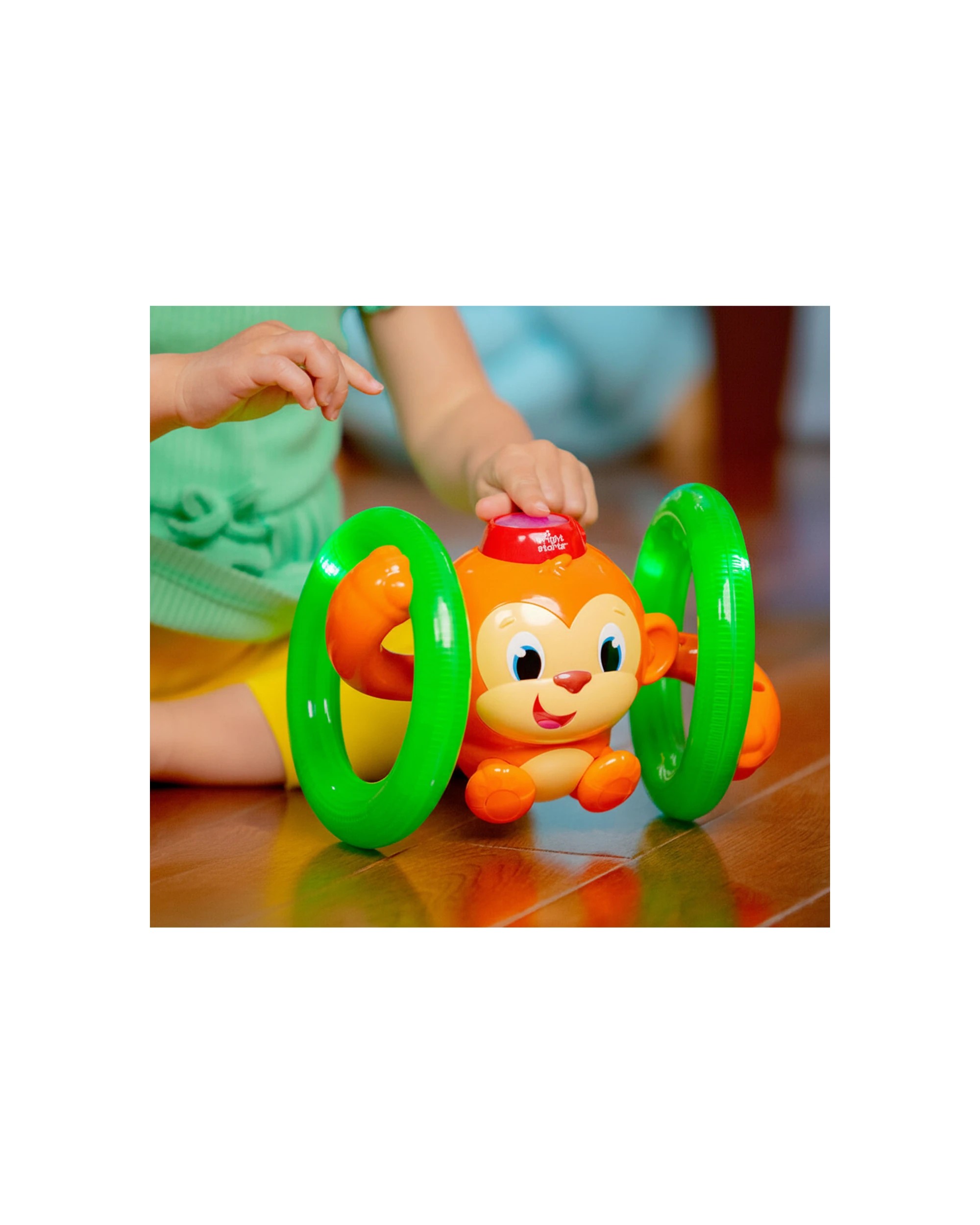 5 Bright Starts Roll And Glow Monkey Interactive Lights And Sounds Toy 6 Months - Multi, 5 of 5