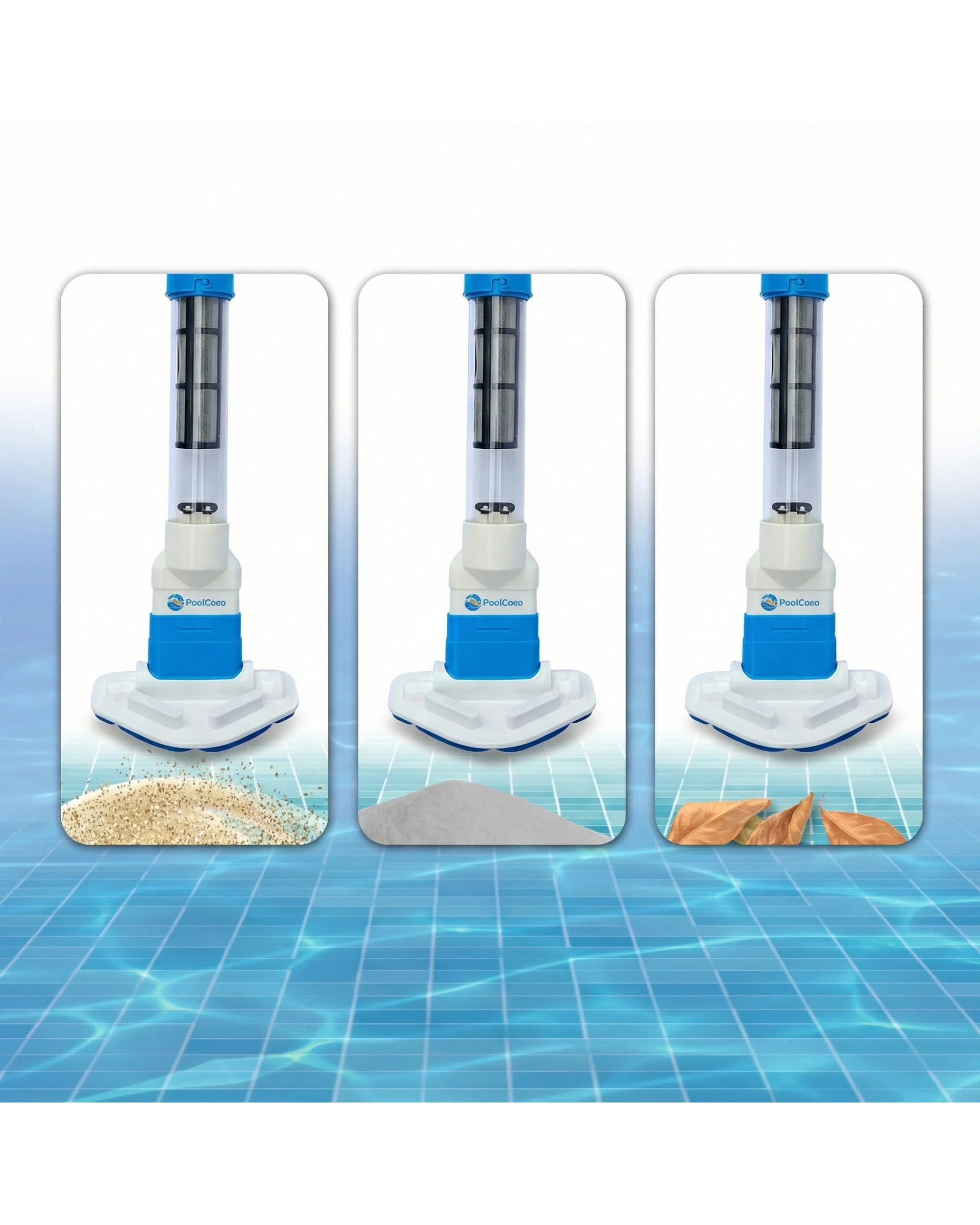 8 Aquajack 127 Portable Rechargeable Spa and Pool Vacuum Cleaner - Blue, 8 of 9