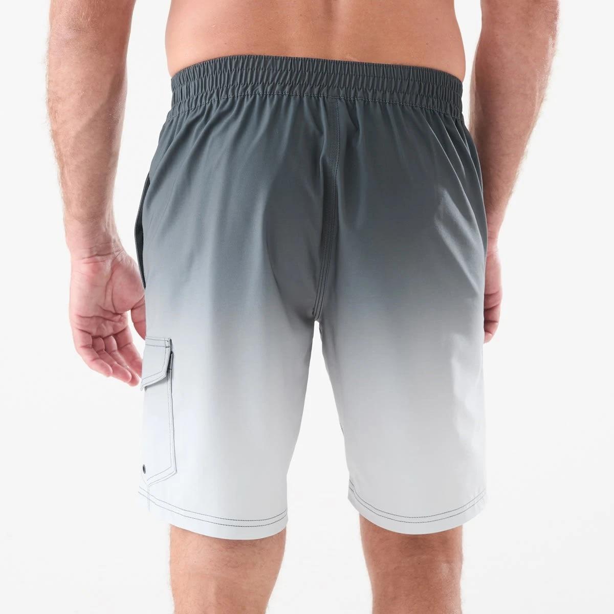 3 4 Way Stretch Boardshorts SMOOTH GRADIENT VOLCANIC ROCK, 3 of 6