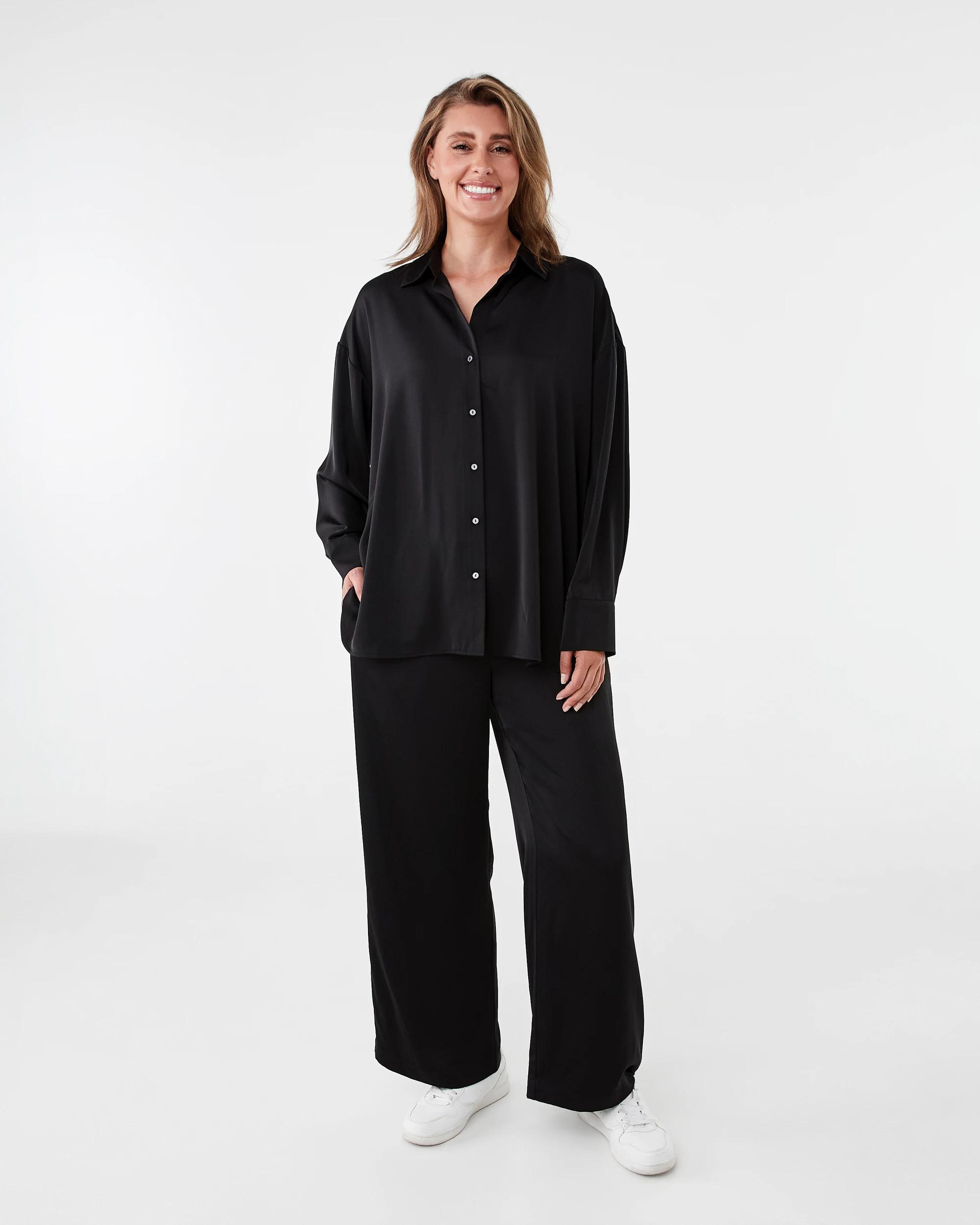 7 Satin Pants Black, 7 of 7