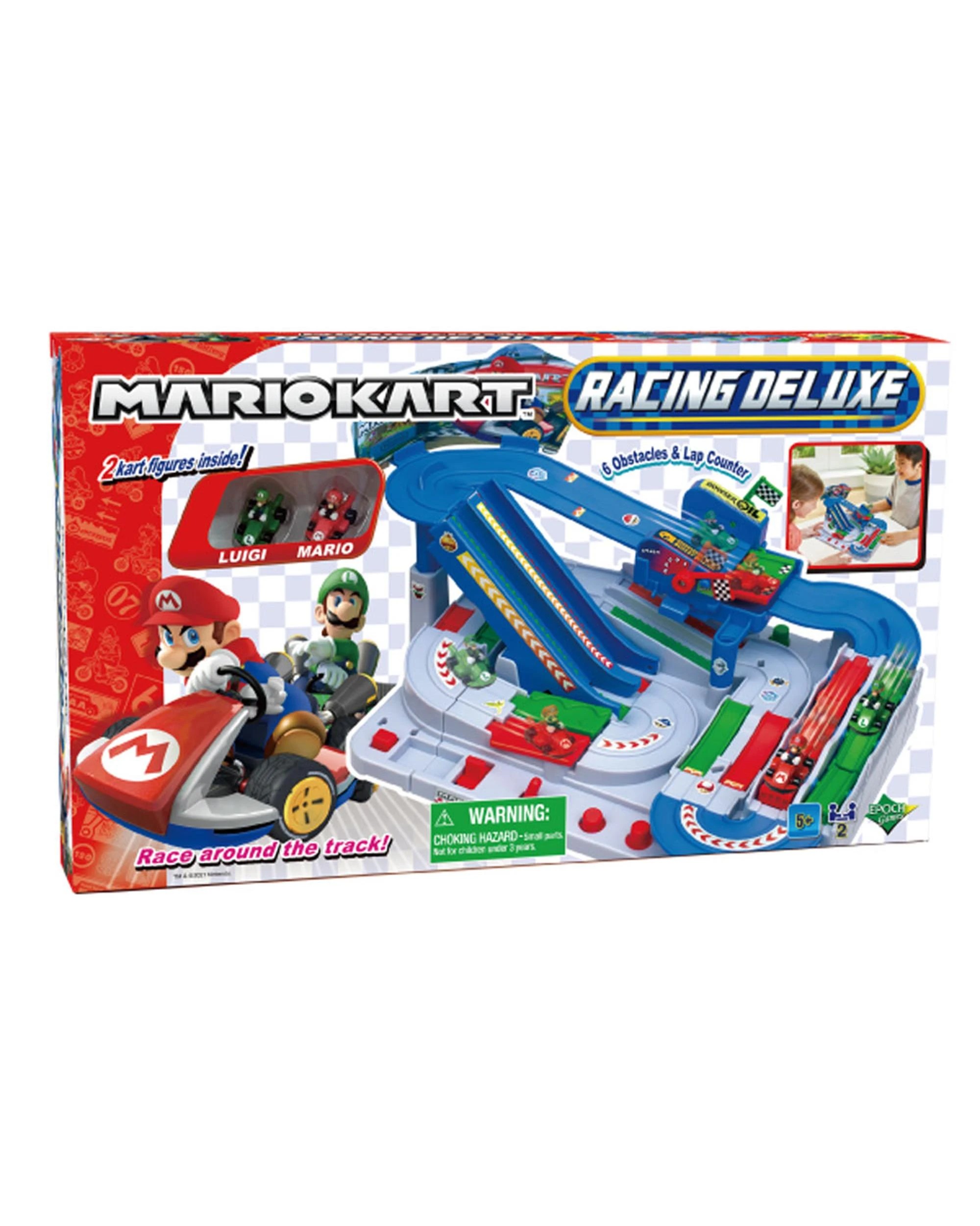 1 Epoch Co Ltd Super Mario Mario Kart Racing Deluxe Playset, 1 of 3