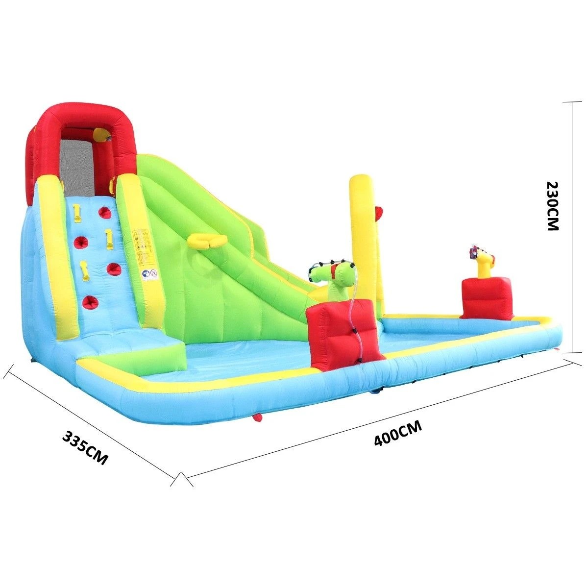 2 Kidbot Inflatable Water Park Water Slide Jump Castle, 2 of 3