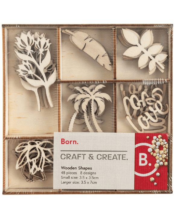 Born Assorted Wooden Shapes