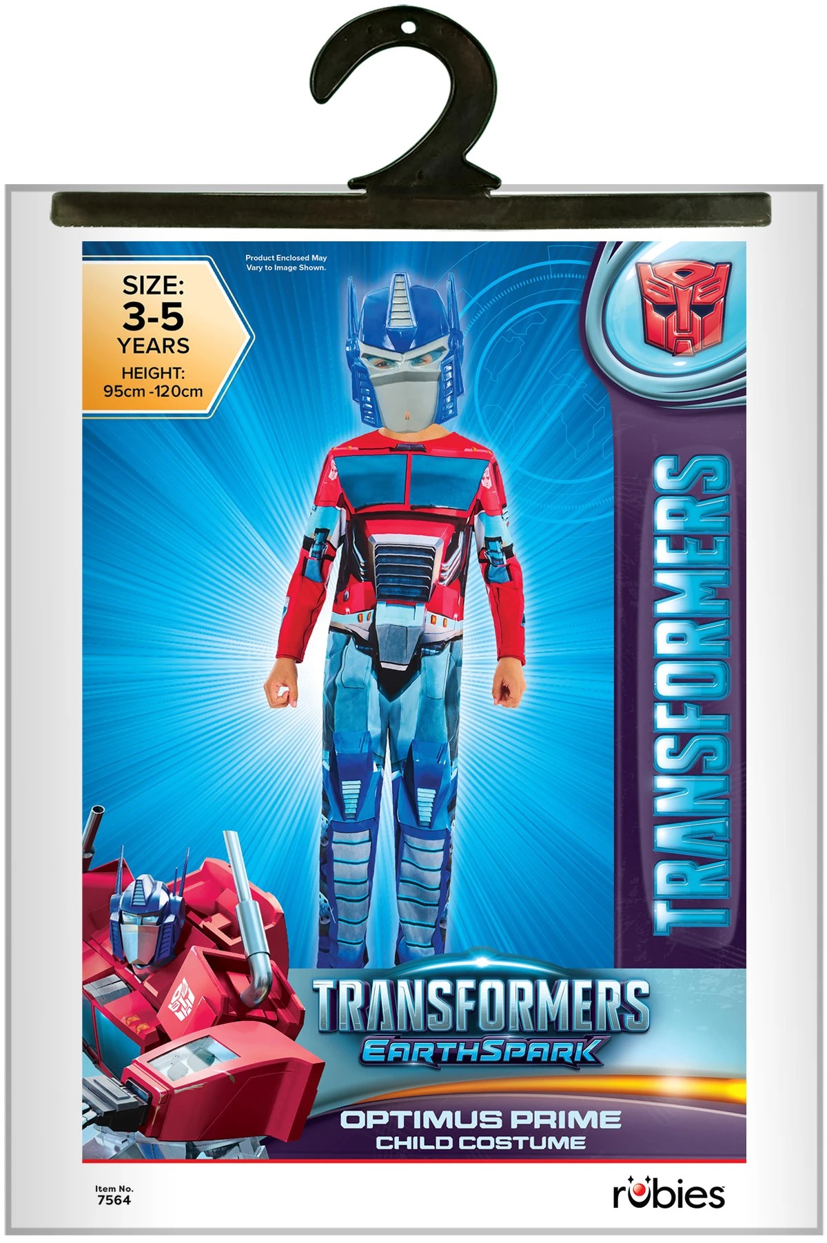 1 2 Piece Transformers Earthspark Optimus Prime Child Costume - 3-5 years, 1 of 4