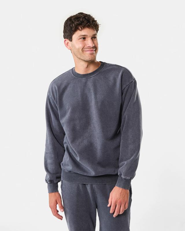 Garment Dyed Crew Neck Sweats