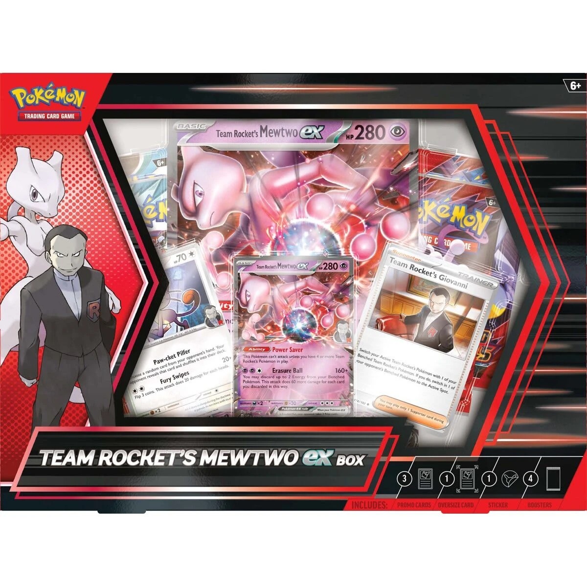 2 Pokemon Trading Card Game: Team Rocket's Mewto ex Box, 2 of 4