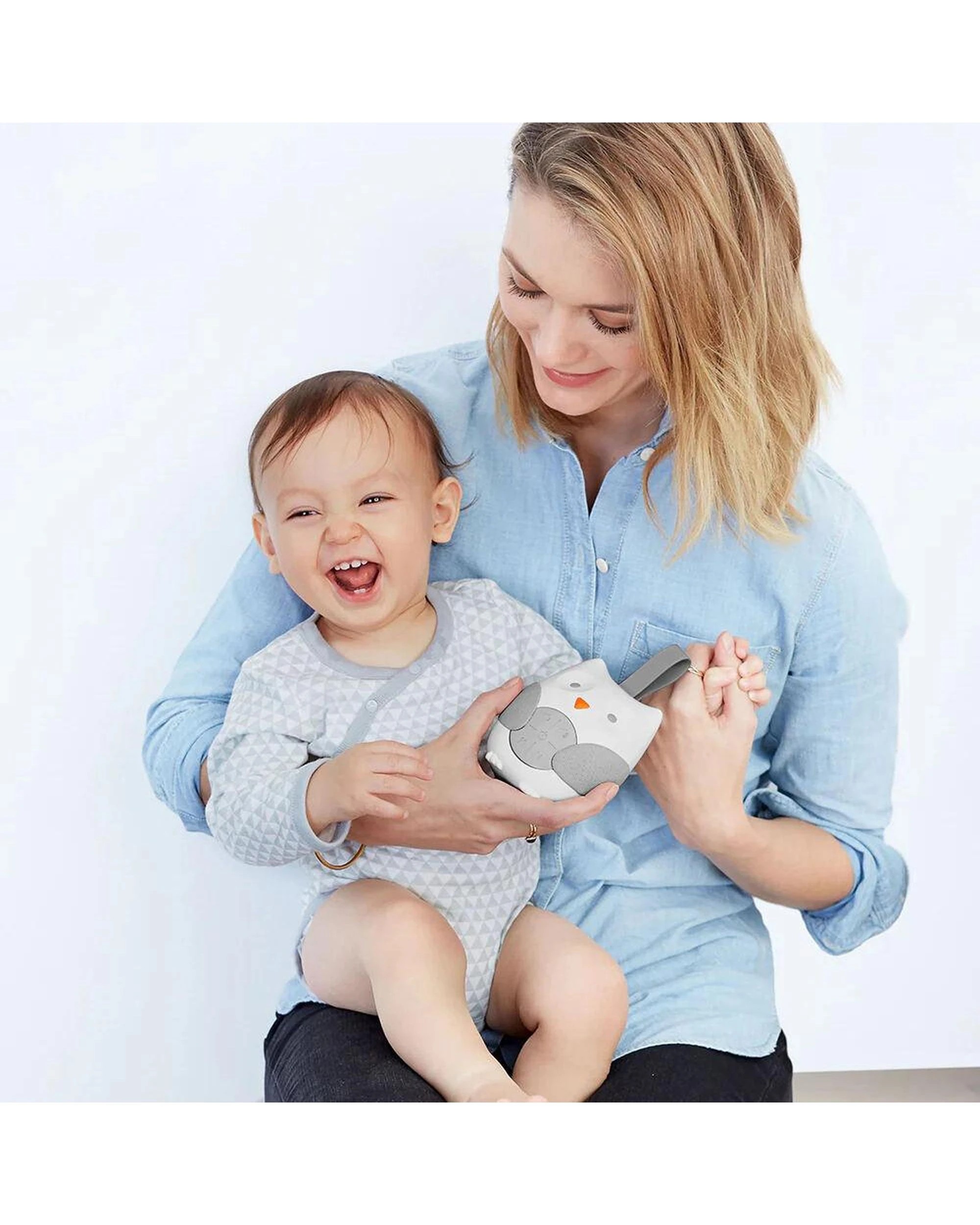 3 Skip Hop Stroll & Go Portable Baby Soother Owl, 3 of 4