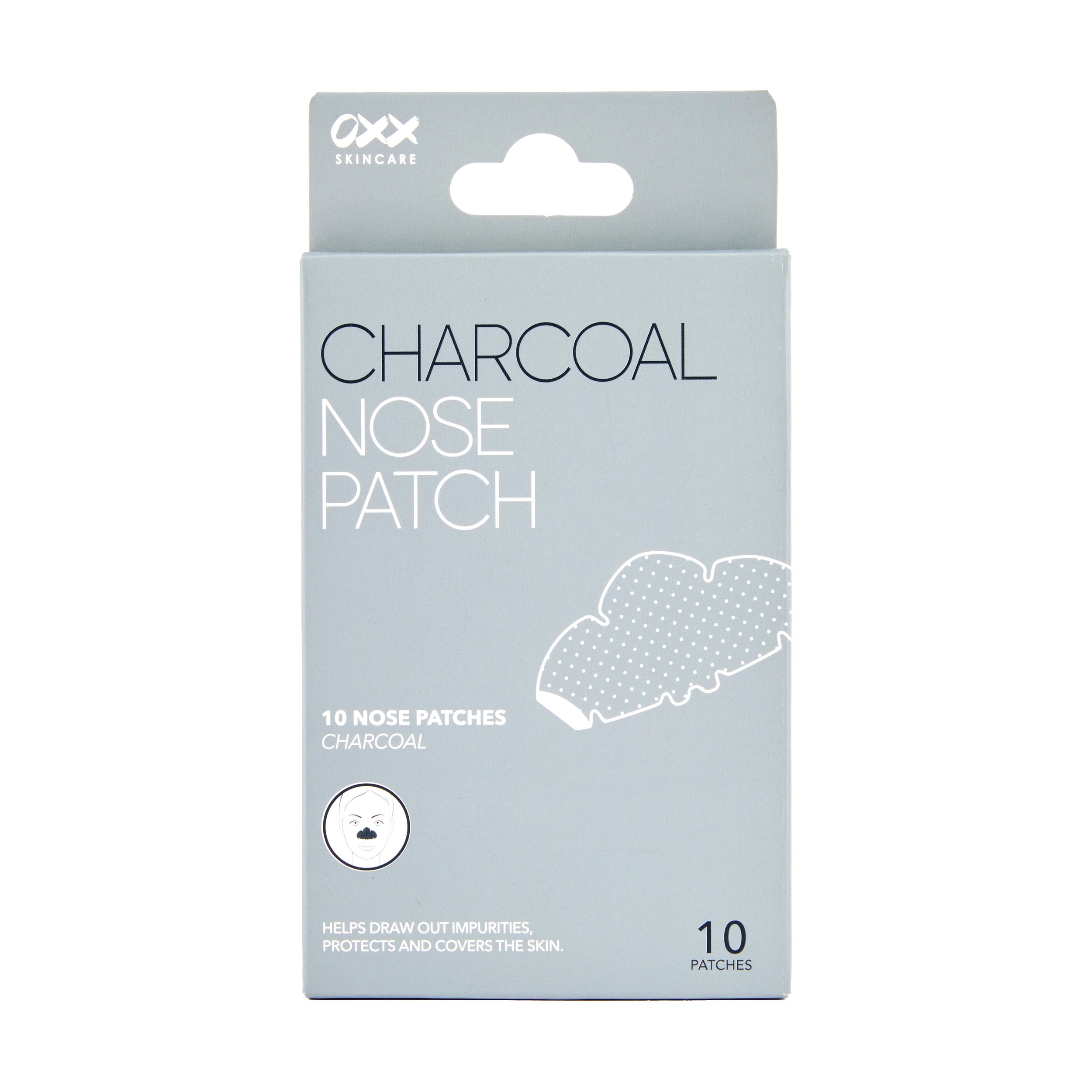 1 OXX Skincare 10 Pack Nose Patches - Charcoal, 1 of 5