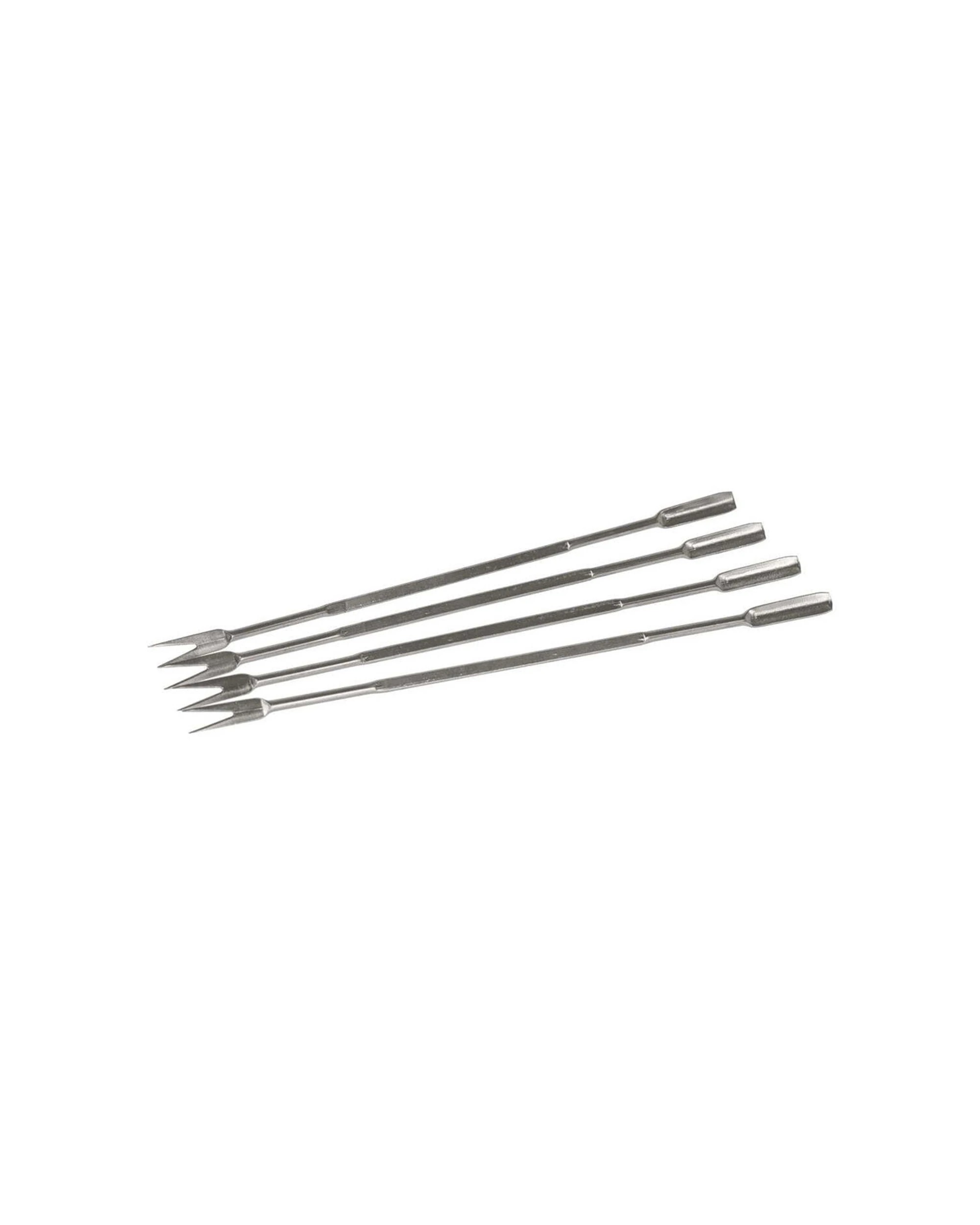 1 Avanti 4pc Stainless Steel Seafood Forks For Lobster And Crab Spade Set - Silver, 1 of 1