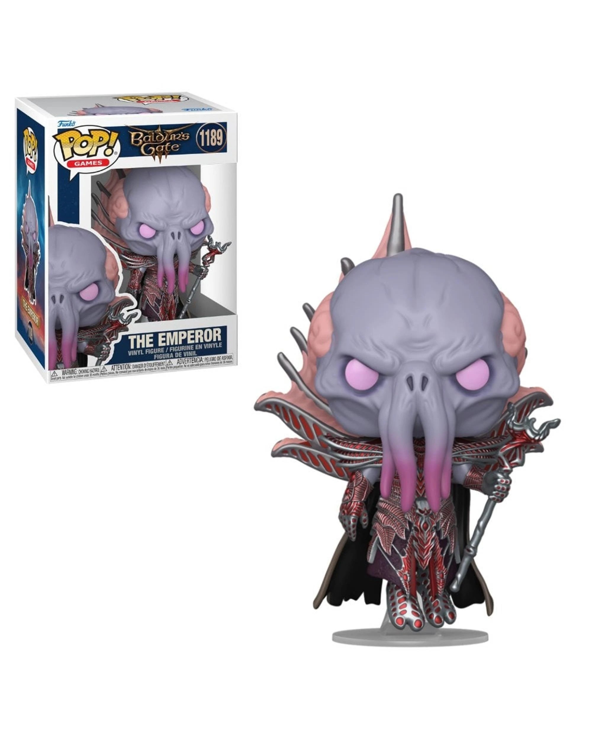 1 Baldur's Gate 3 The Emperor Funko POP! Vinyl, 1 of 3