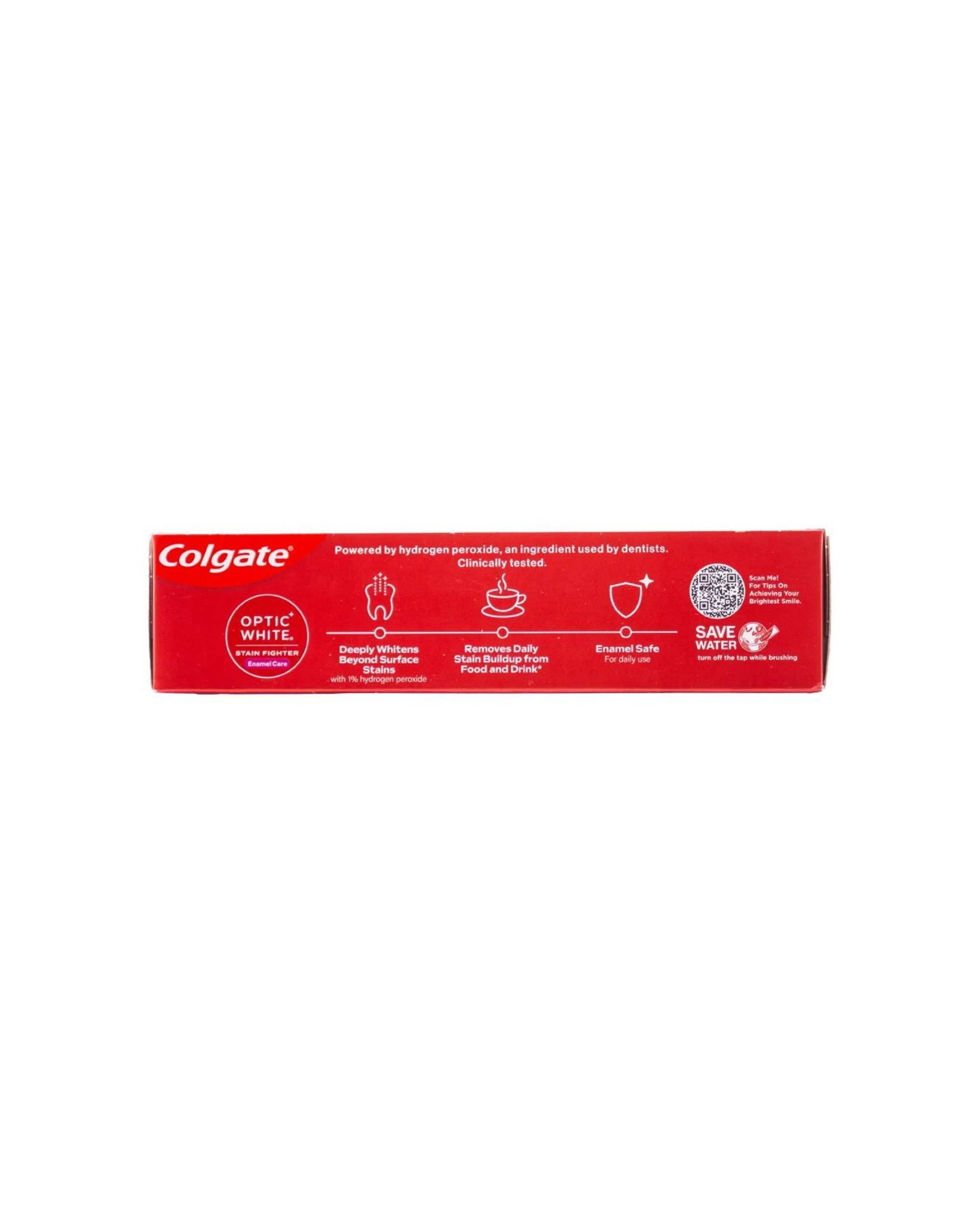 5 Colgate 6pk Toothpaste Optic White Stain Fighter Enamel Care Gentle Mint 100ml - Multi, 5 of 5