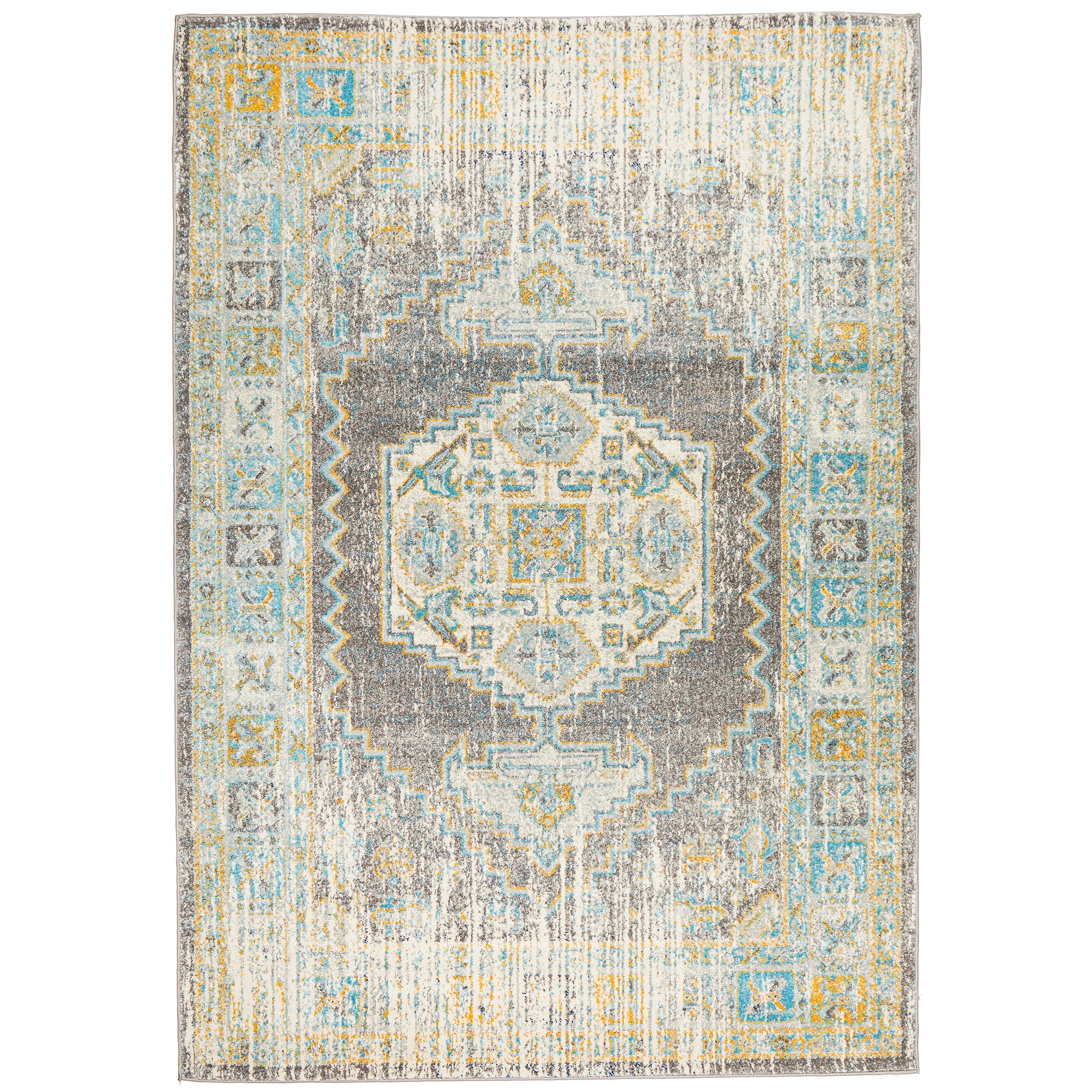2 Common Ground Rugs Era 944 290x200cm - Large Indoor Floor Rug - Grey, 2 of 8
