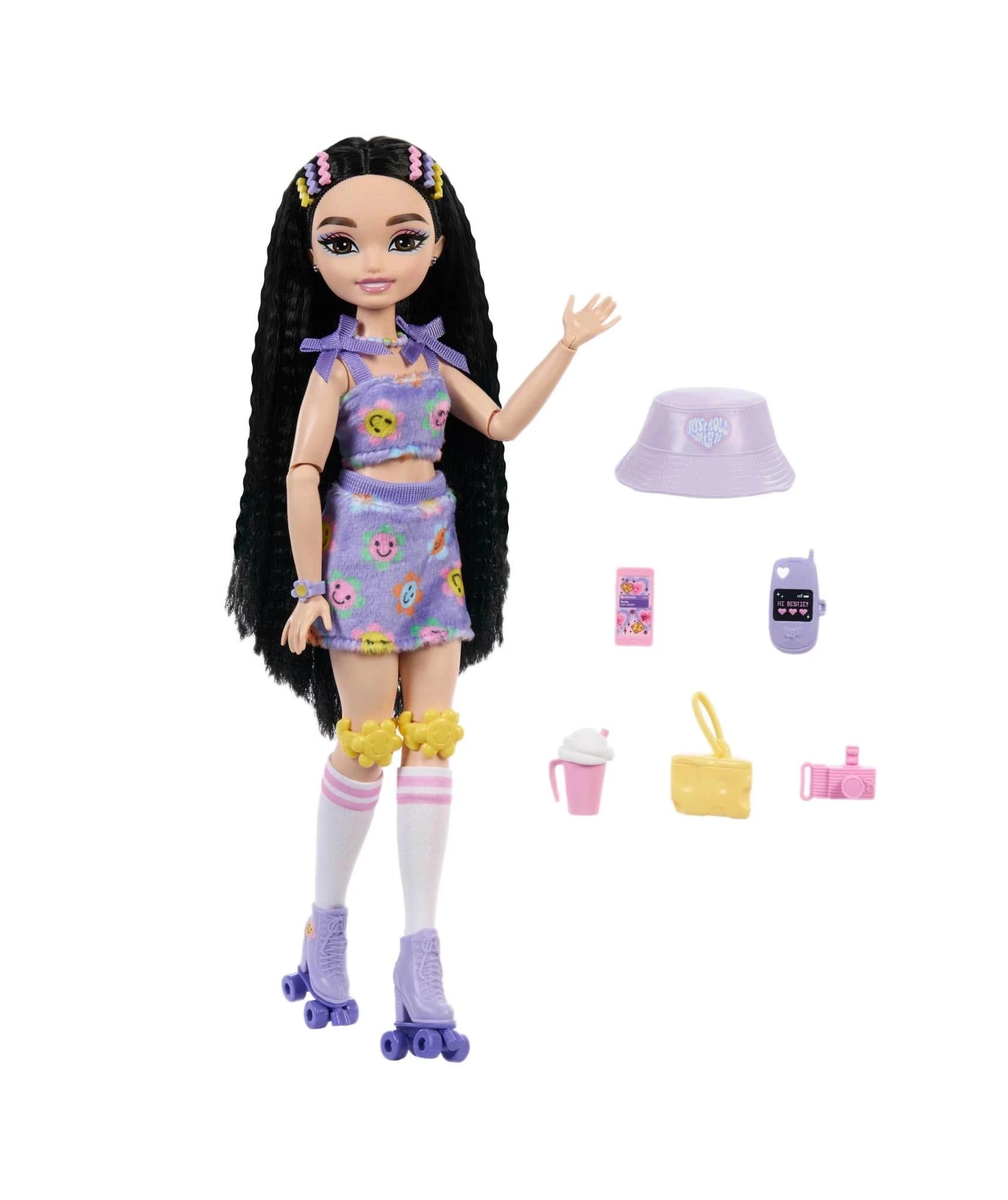 6 Mattel Barbie Dream Besties Roller Skating Fashion Doll – Assorted* - Multi, 6 of 10