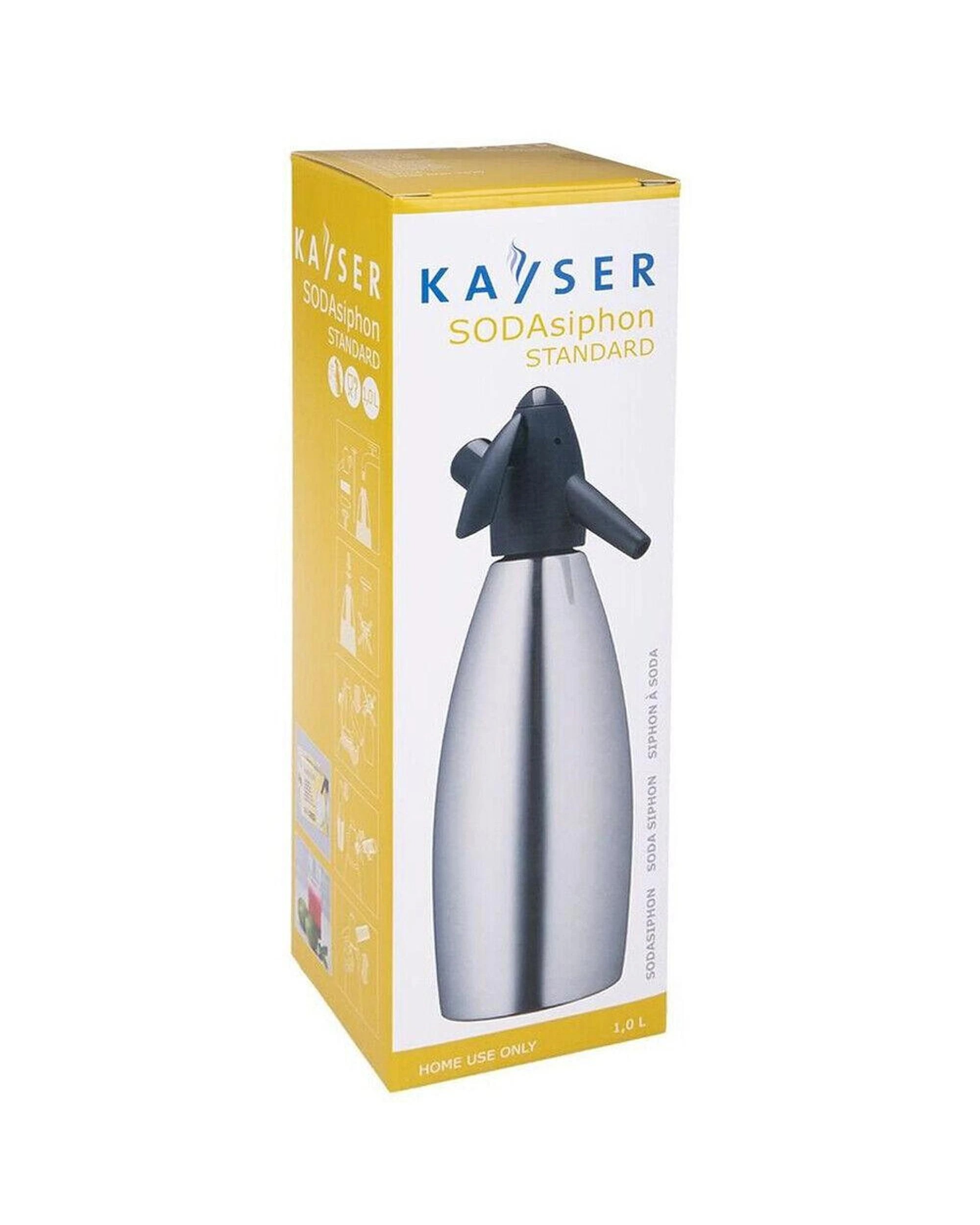 2 Kayser Stainless Steel SODAsiphon Standard 1 Litre, 2 of 2
