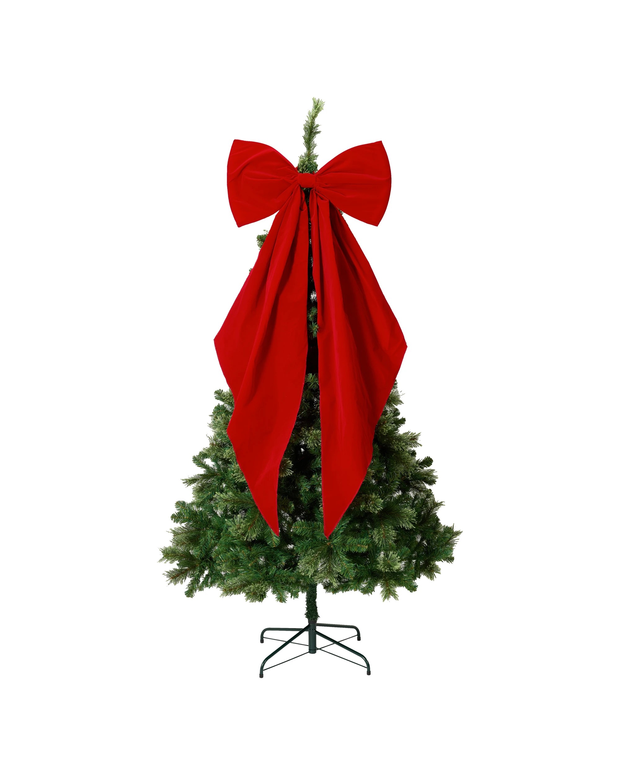 2 Giant Bow Tree Topper - Red, 2 of 5