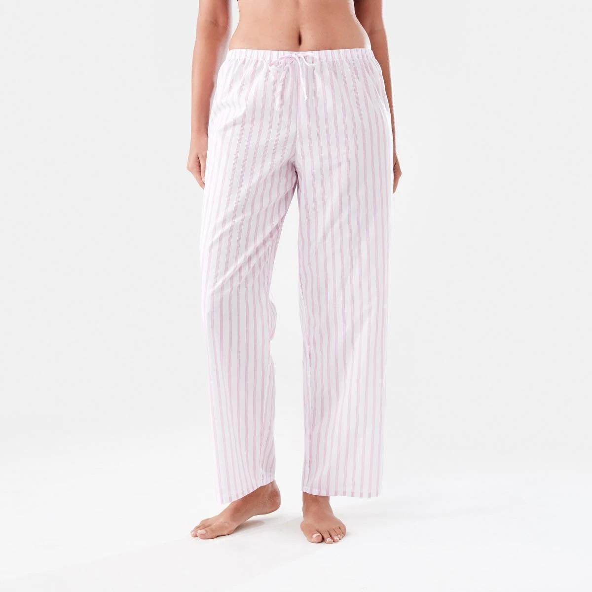 1 Drawcord Woven Pants DOT STRIPE PINK LADY, 1 of 5
