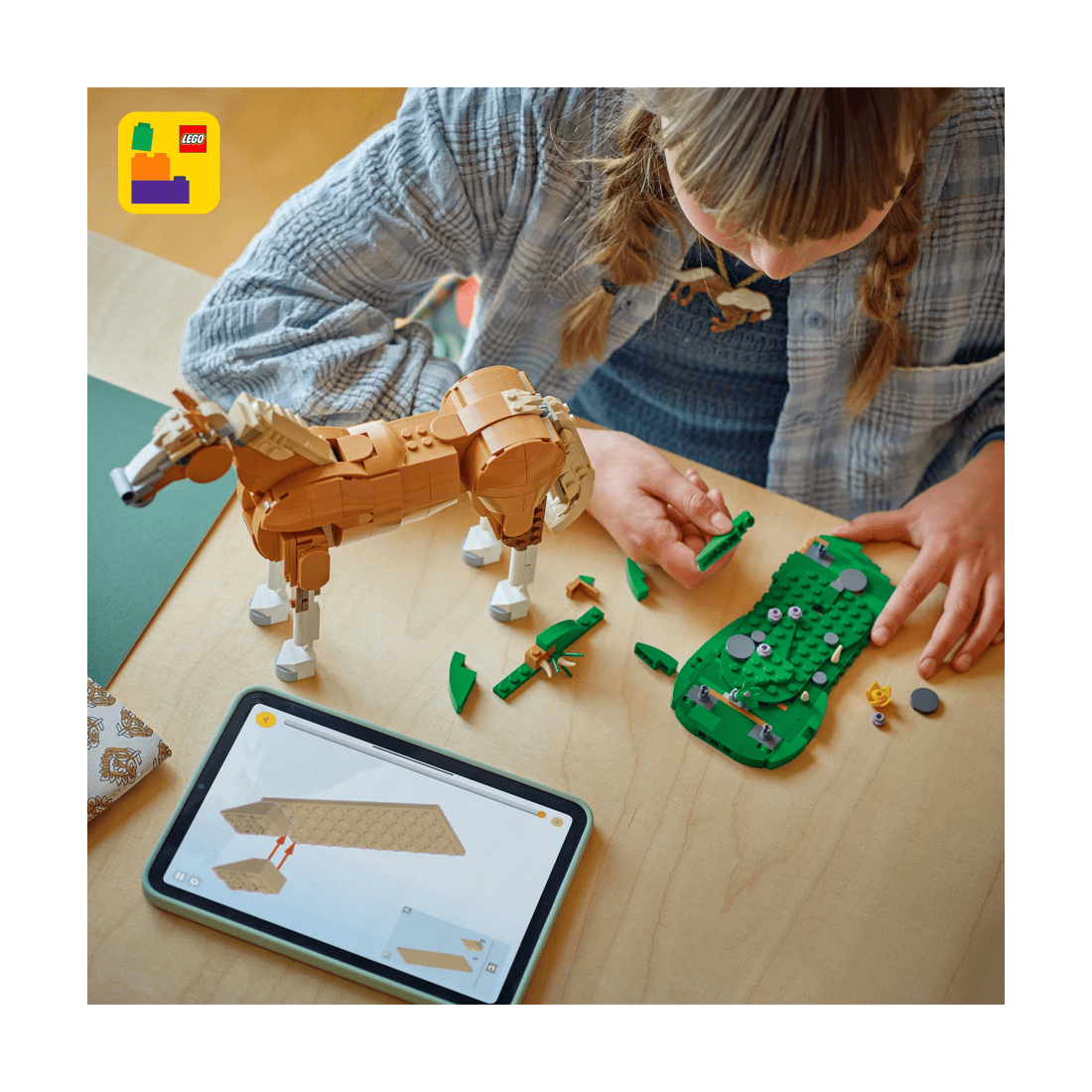 7 LEGO Creator Beautiful Horse 31166, 7 of 10