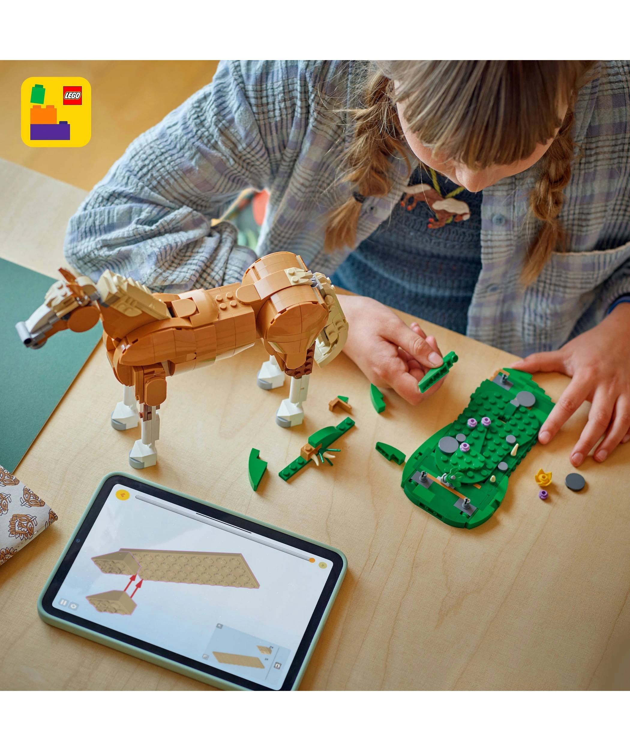 7 LEGO Creator Beautiful Horse 31166, 7 of 10