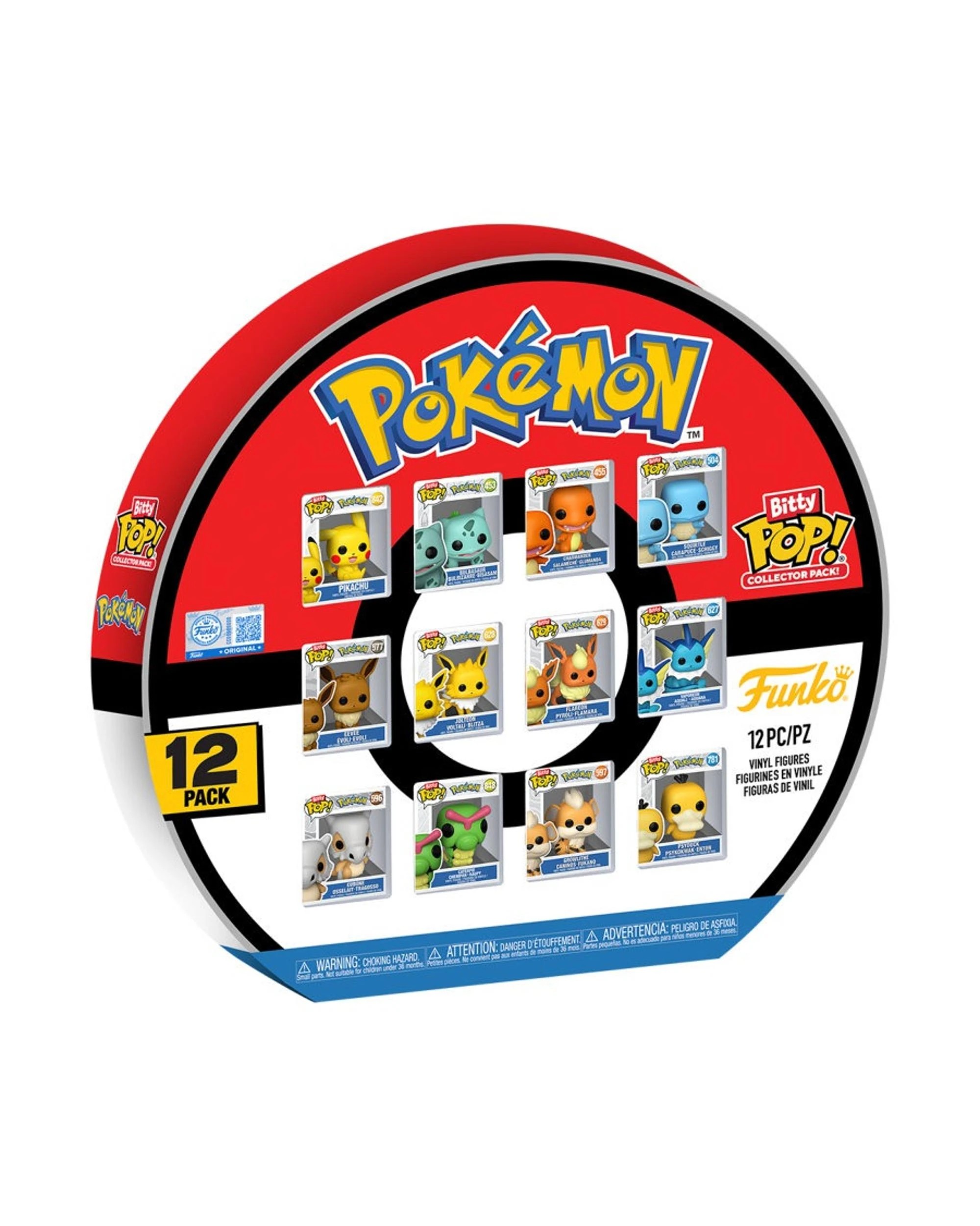 1 Pokemon Pokeball Bitty POP! Funko POP! Vinyl 12 Pack, 1 of 9