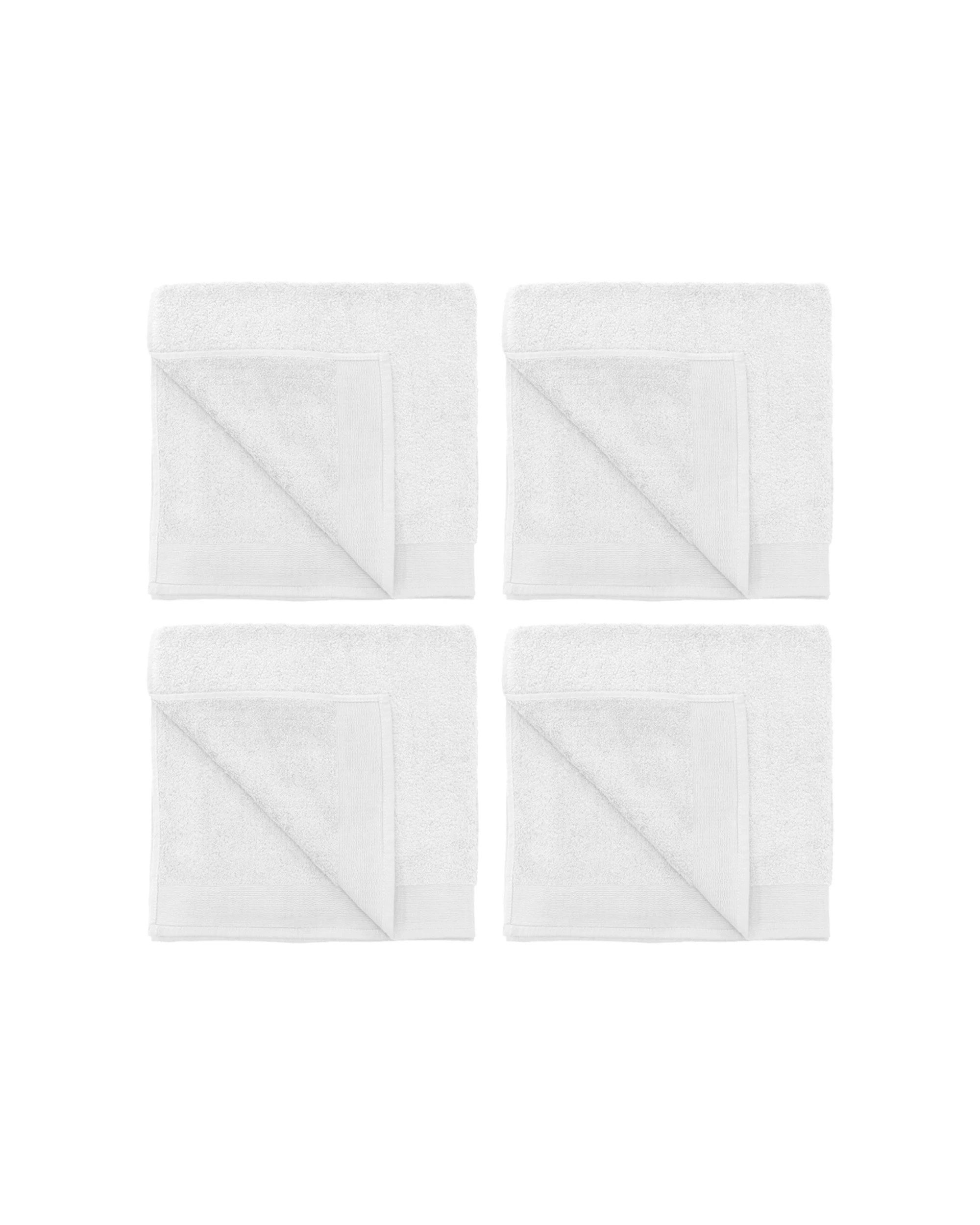 1 Bambury Elvire 600gsm Soft Absorbent Cotton Bath Towel 4PK 68x137cm - Beige, 1 of 4