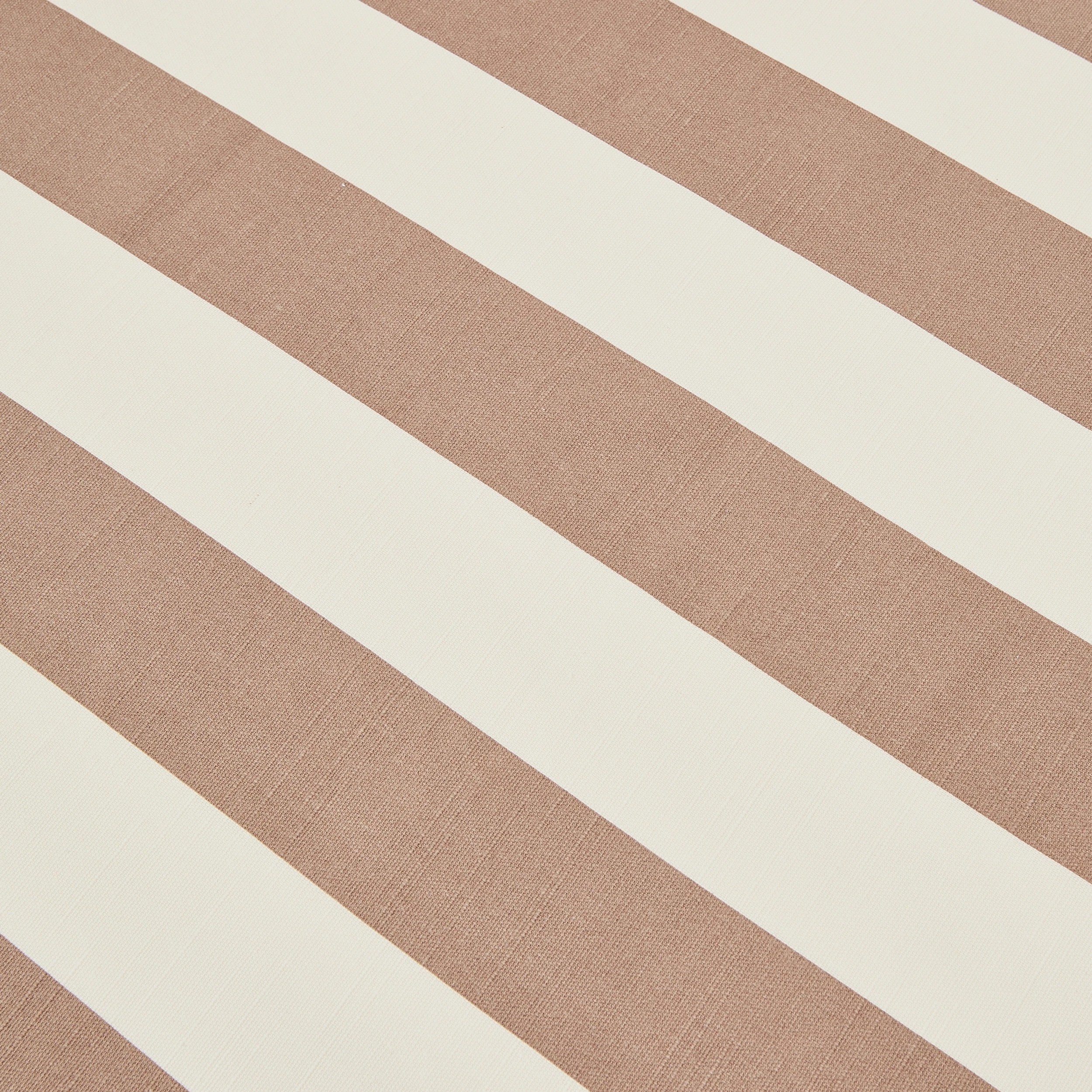 3 Extra Large Mocha Stripe Tablecloth, 3 of 5