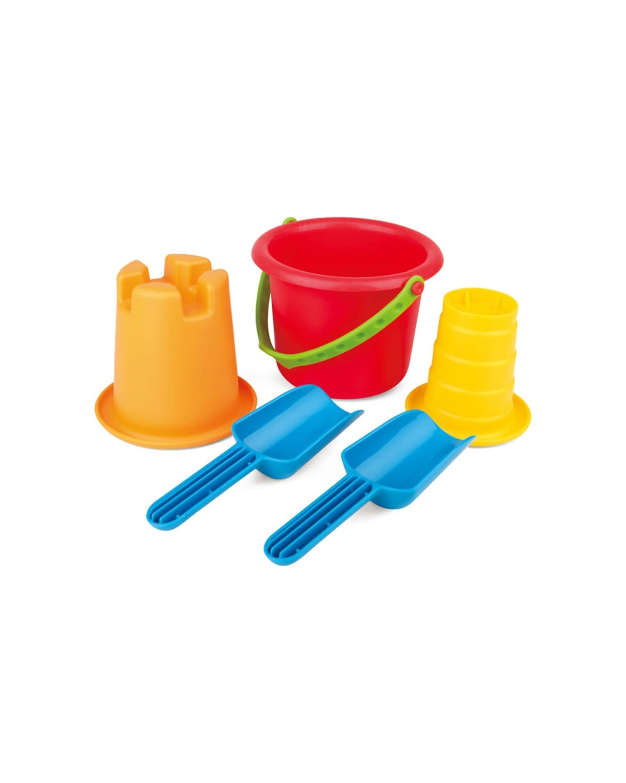 1 Hape 5-in-1 Beach Set Sand Toys Kids Toddlers Activity Play Portable Design Outdoor Fun Set - Multi, 1 of 6