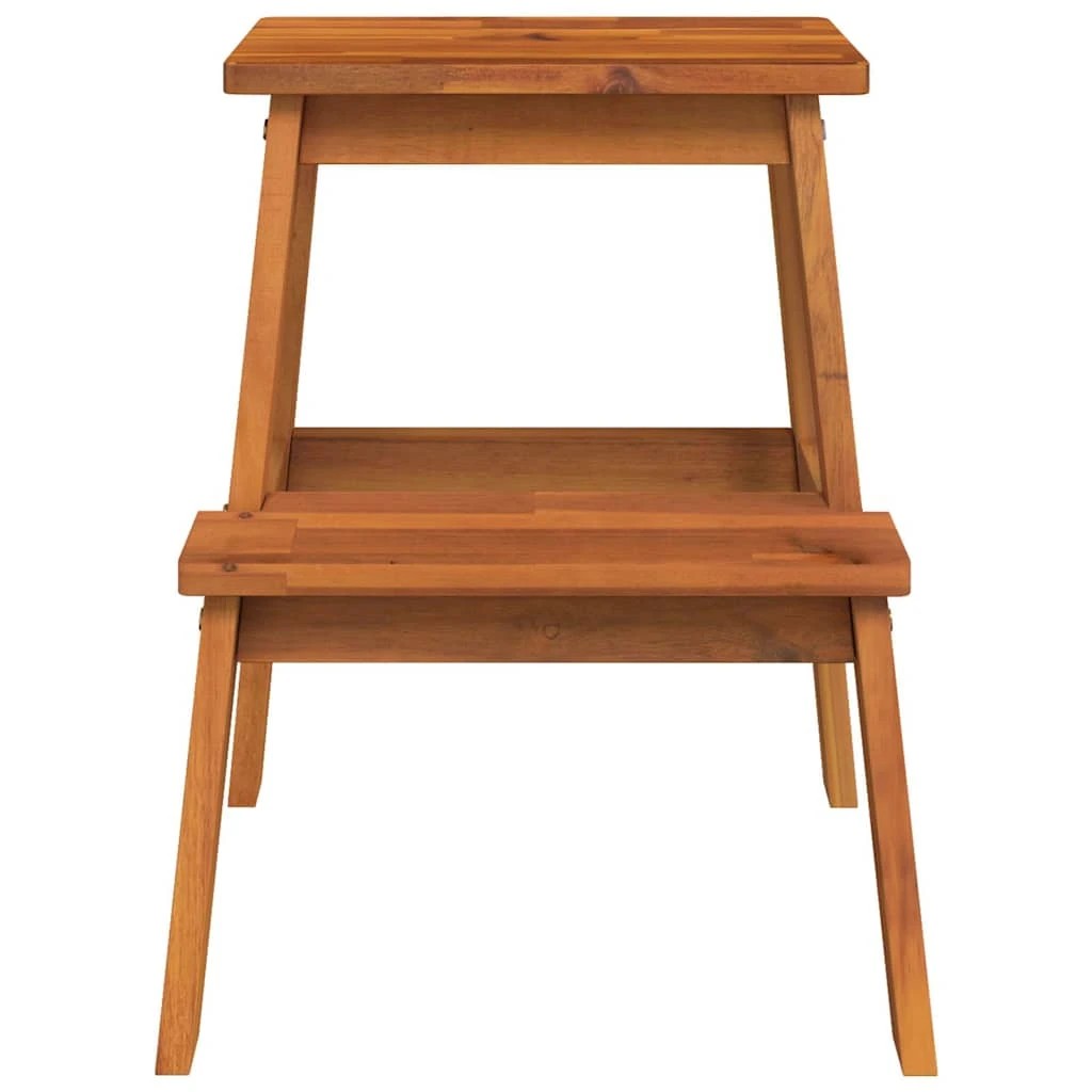 4 vidaXL 2 step stool Durable - Brown, 4 of 8