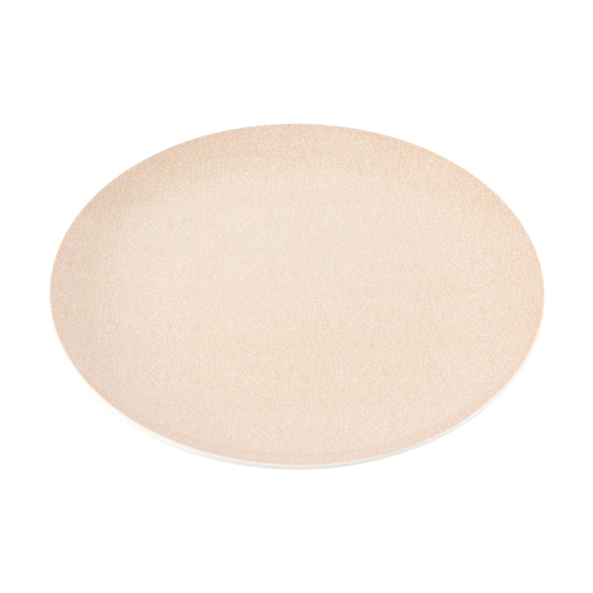 1 Beige Delphi Dinner Plate, 1 of 5