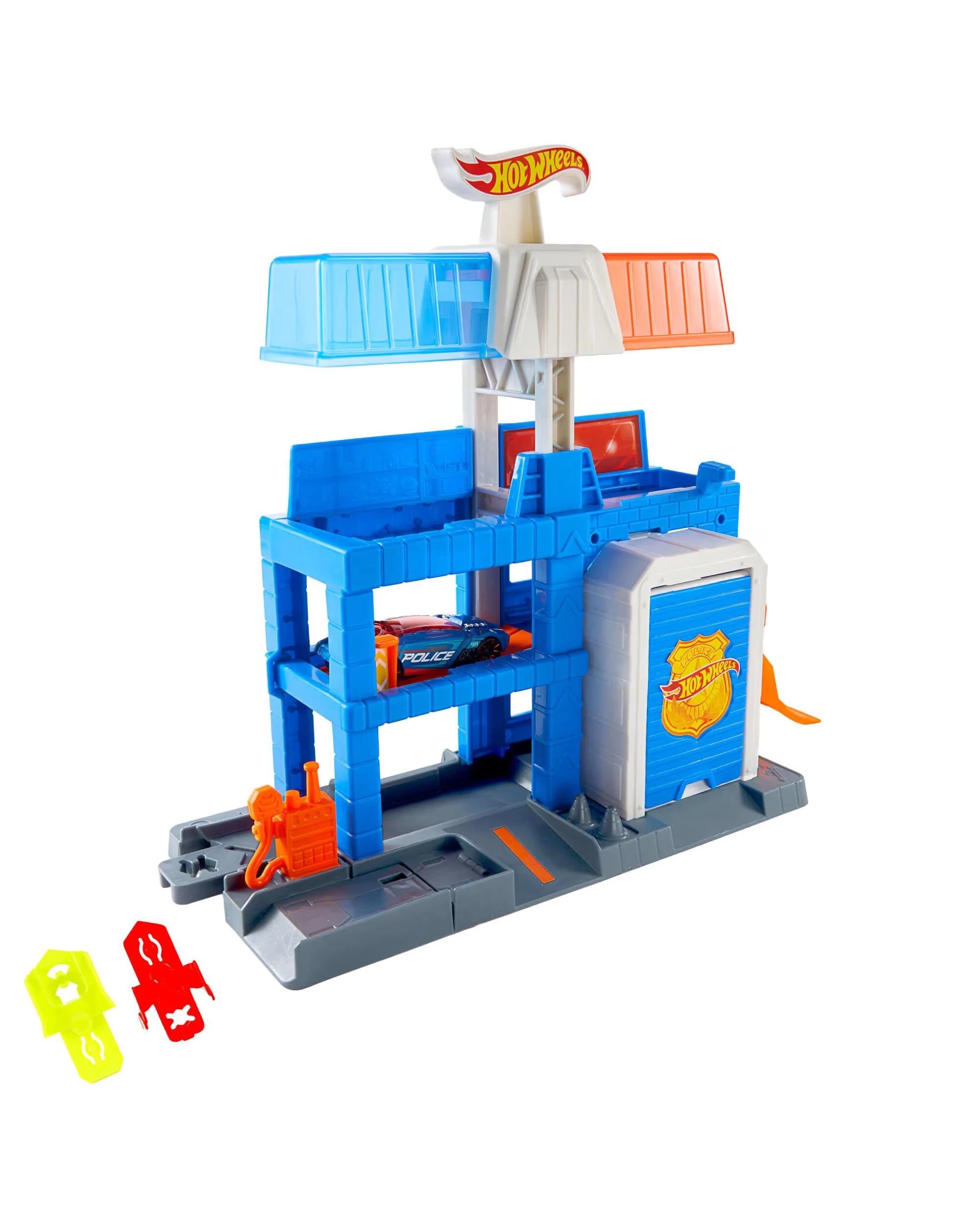 4 Hot Wheels City Downtown Police Tower Playset, 4 of 5
