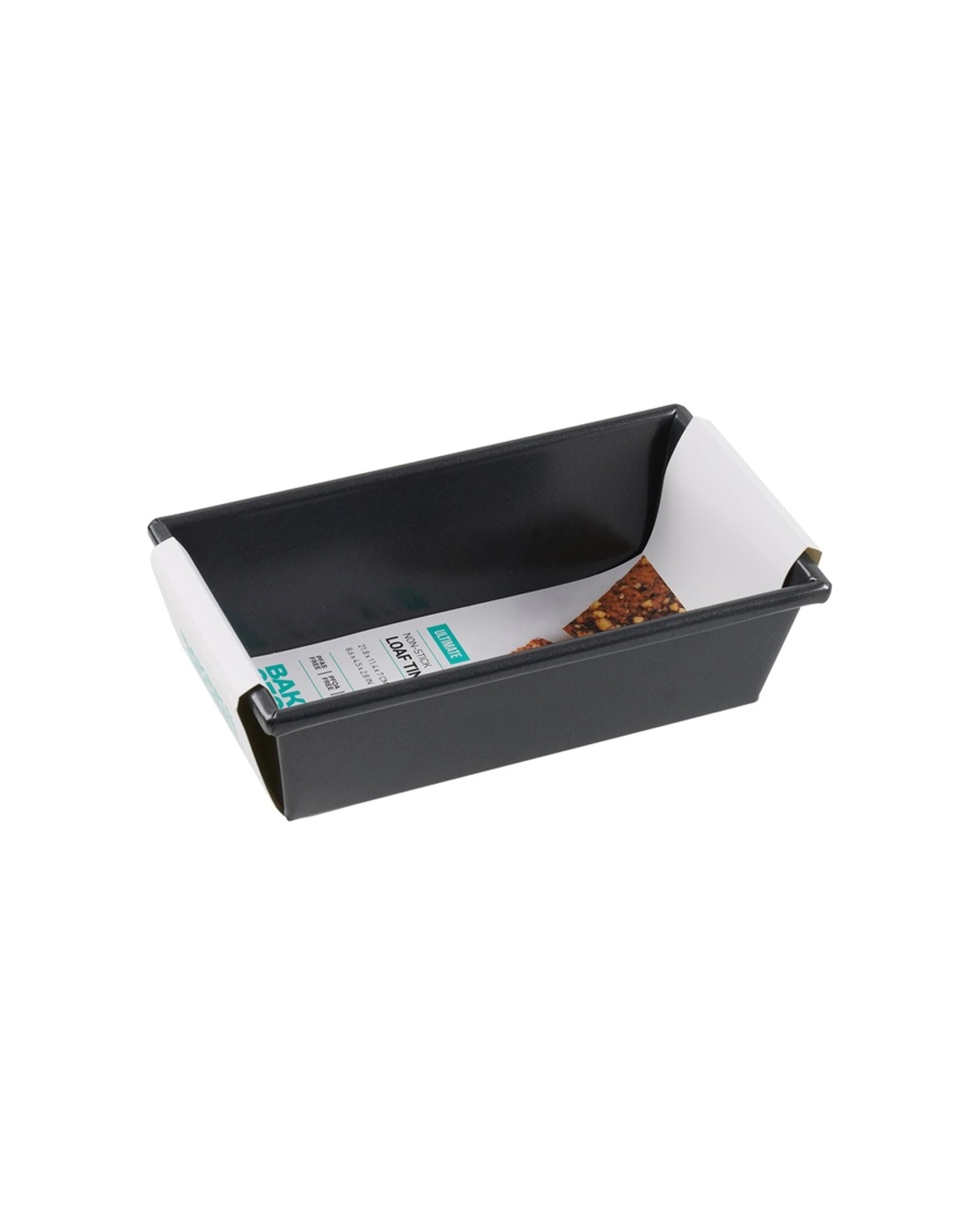3 Bakers Secret Ultimate Non-Stick Box Sided Loaf Tin 21.8x11.4cm - Black, 3 of 4