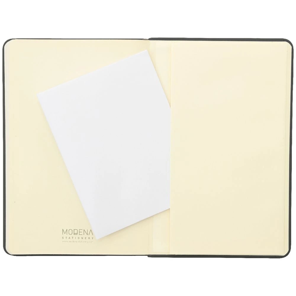 5 Modena A5 PU Plain Notebook Grey, 5 of 5
