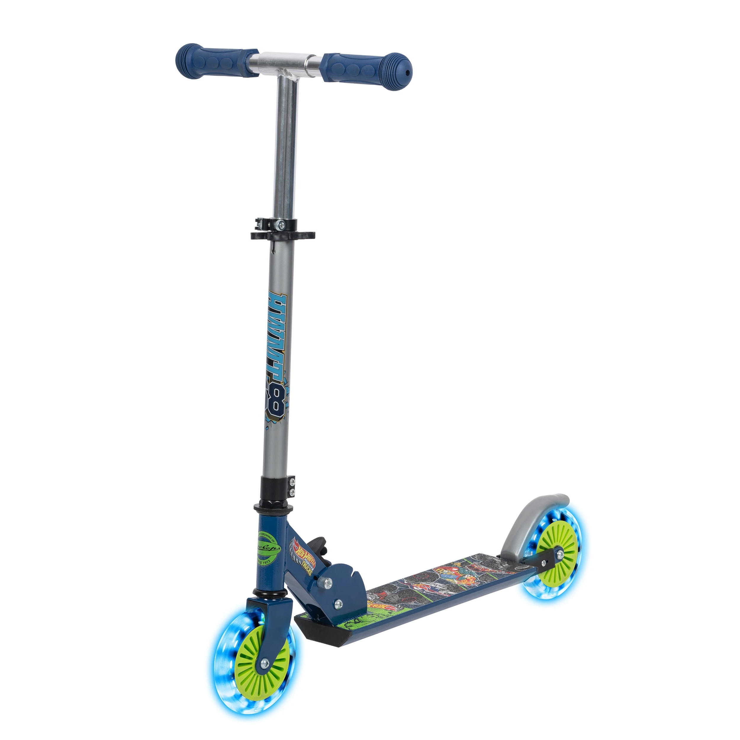 1 Hot Wheels Monster Truck Folding Inline Scooter, 1 of 6