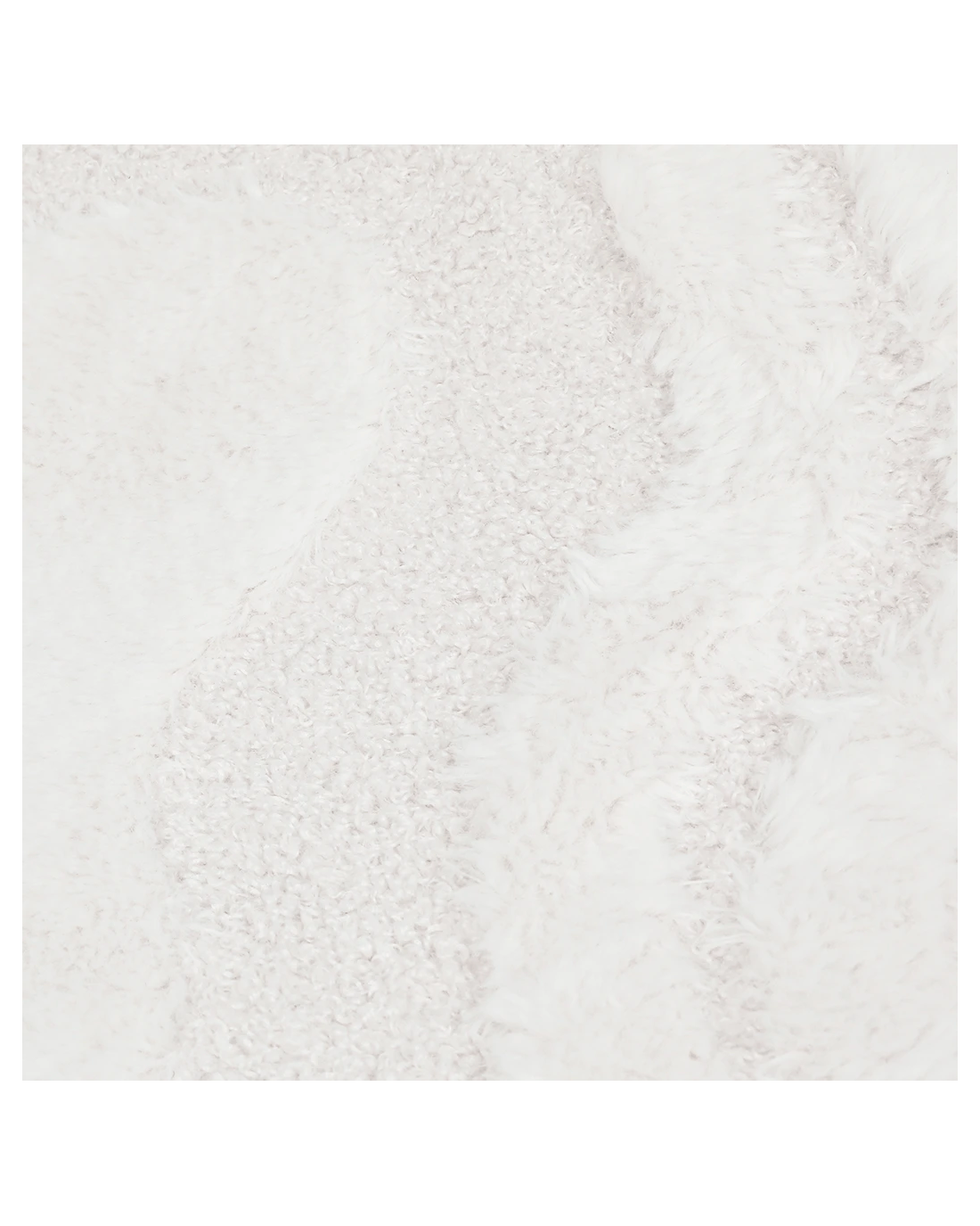 Marlow Machine Washable Floor Rug High-Low Textured Cream - Kmart