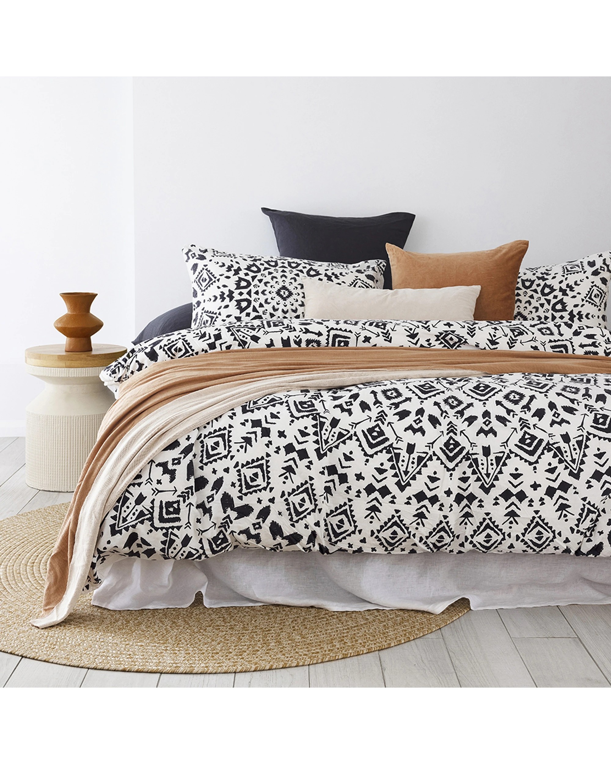 5 Bambury Quilt Cover Set Salta Soft Touch Woven Home - Pattern, 5 of 5