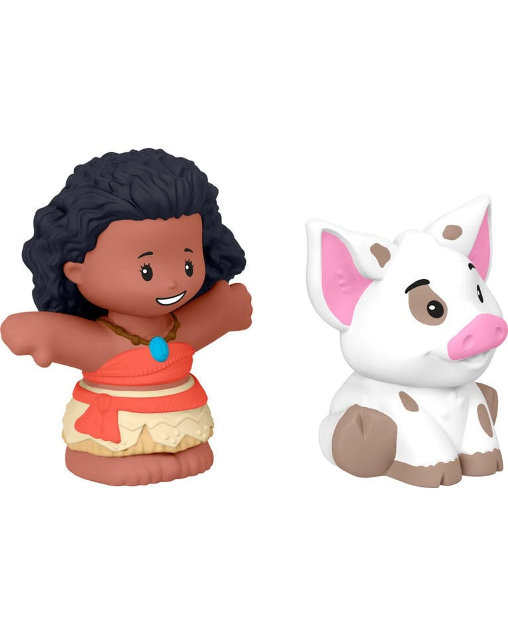 2 Little People Disney Princess Moana and Pua Figure Set, 2 of 3
