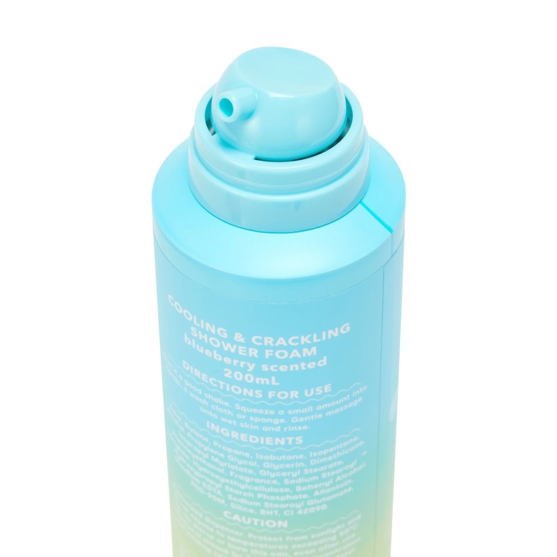 5 OXX Bodycare Just Chill Cooling and Crackling Shower Foam 200ml - Blueberry Scented, 5 of 6