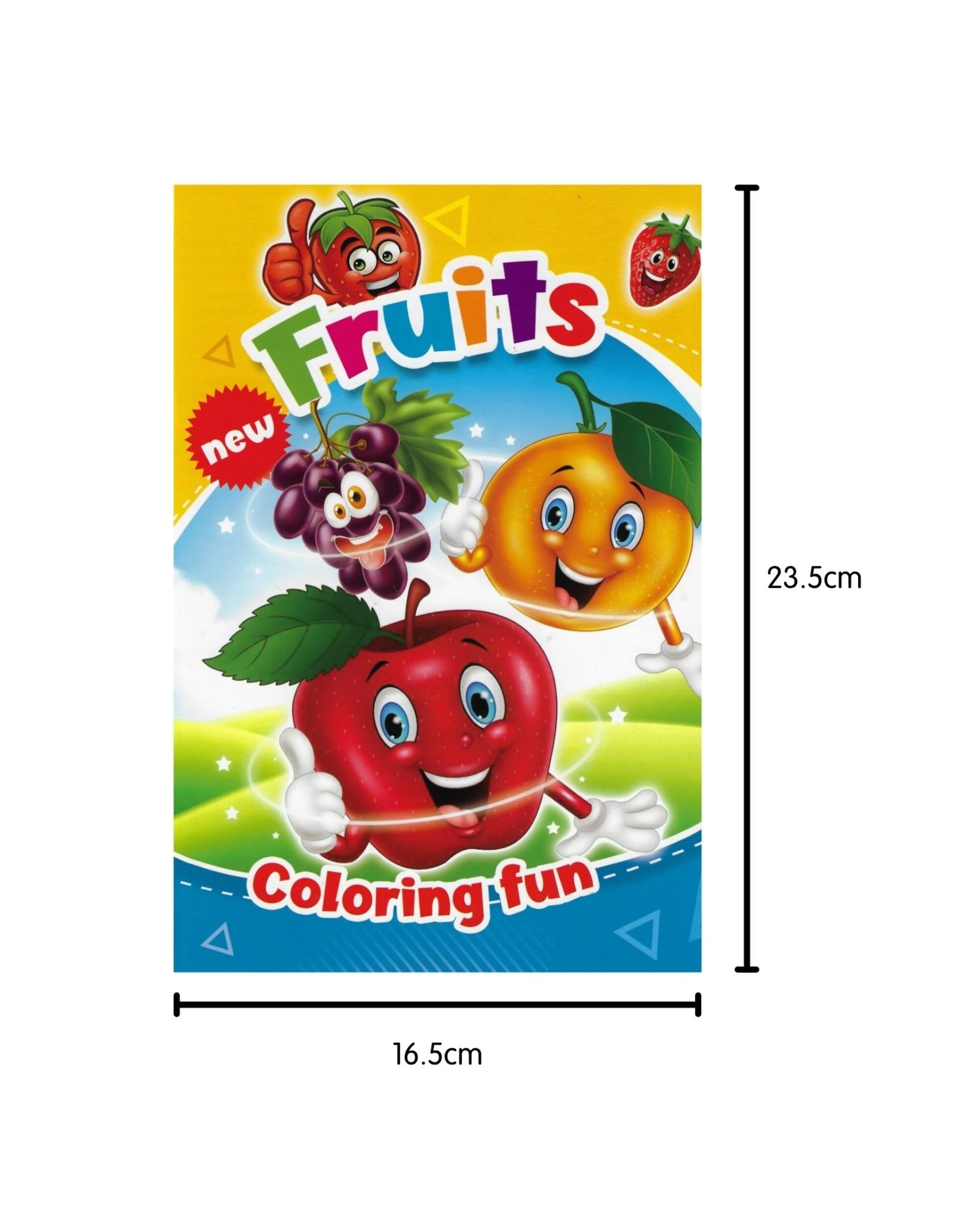 5 Party Planet Assorted Colouring In Book Assorted - Assorted, 5 of 5