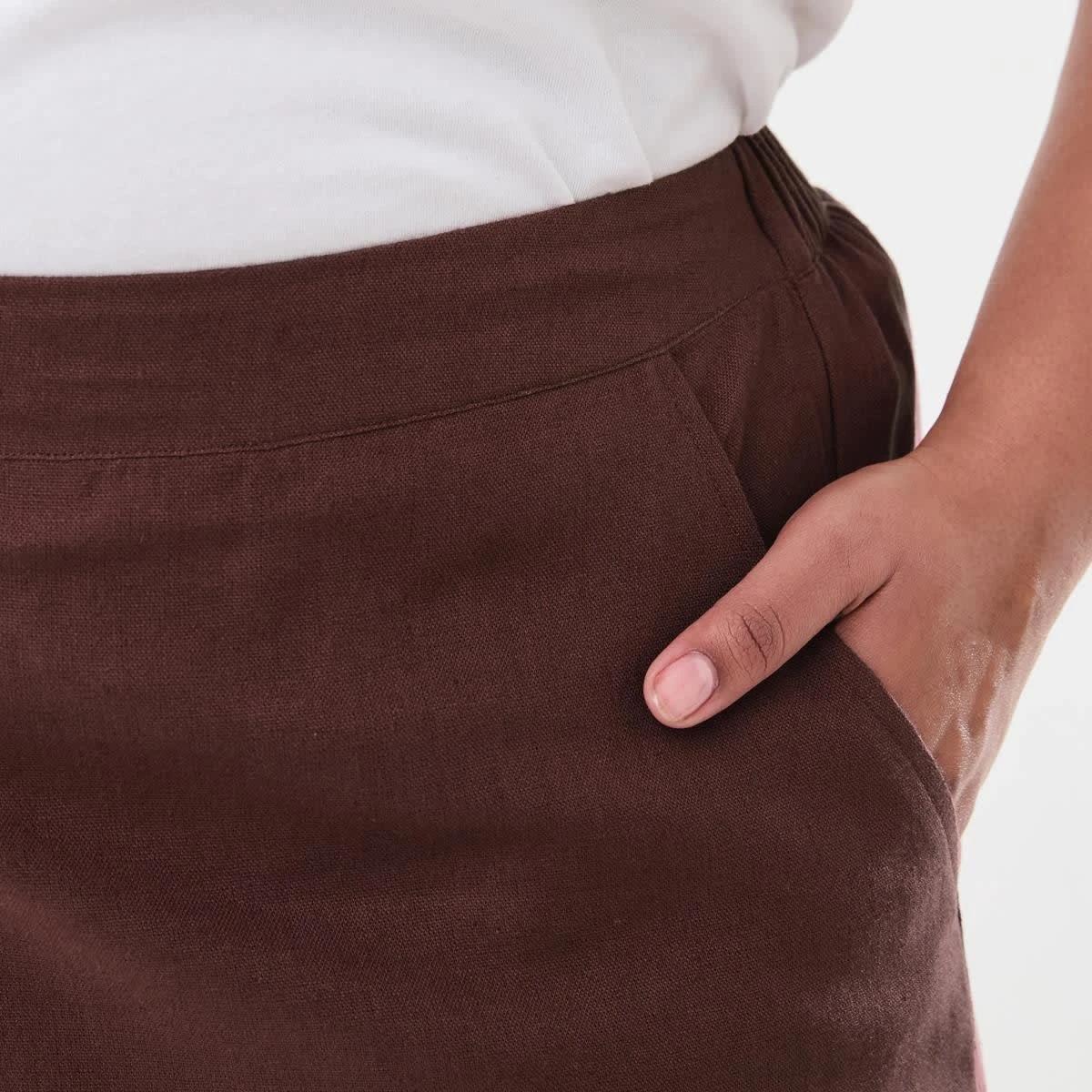 5 Curve Straight Leg Pants SOFT HENNA, 5 of 5