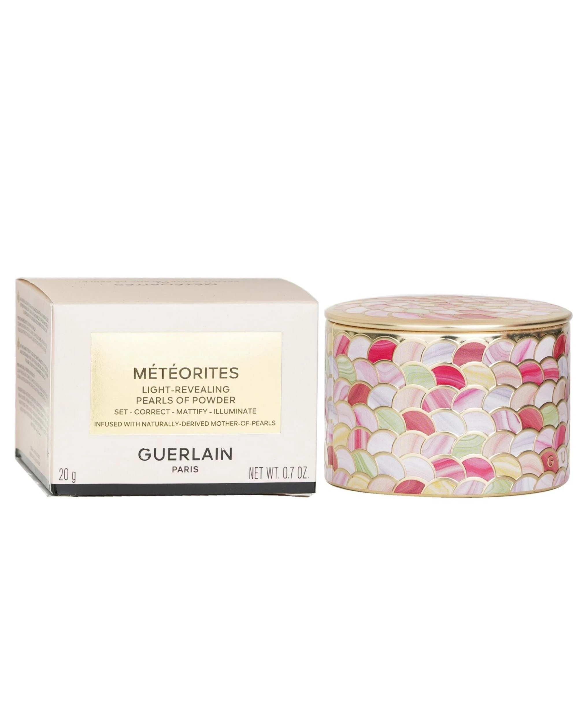 4 Guerlain Meteorites Light-Revealing Pearls Of Powder - # 03 Dore  20g/0.7oz - Natural, 4 of 4